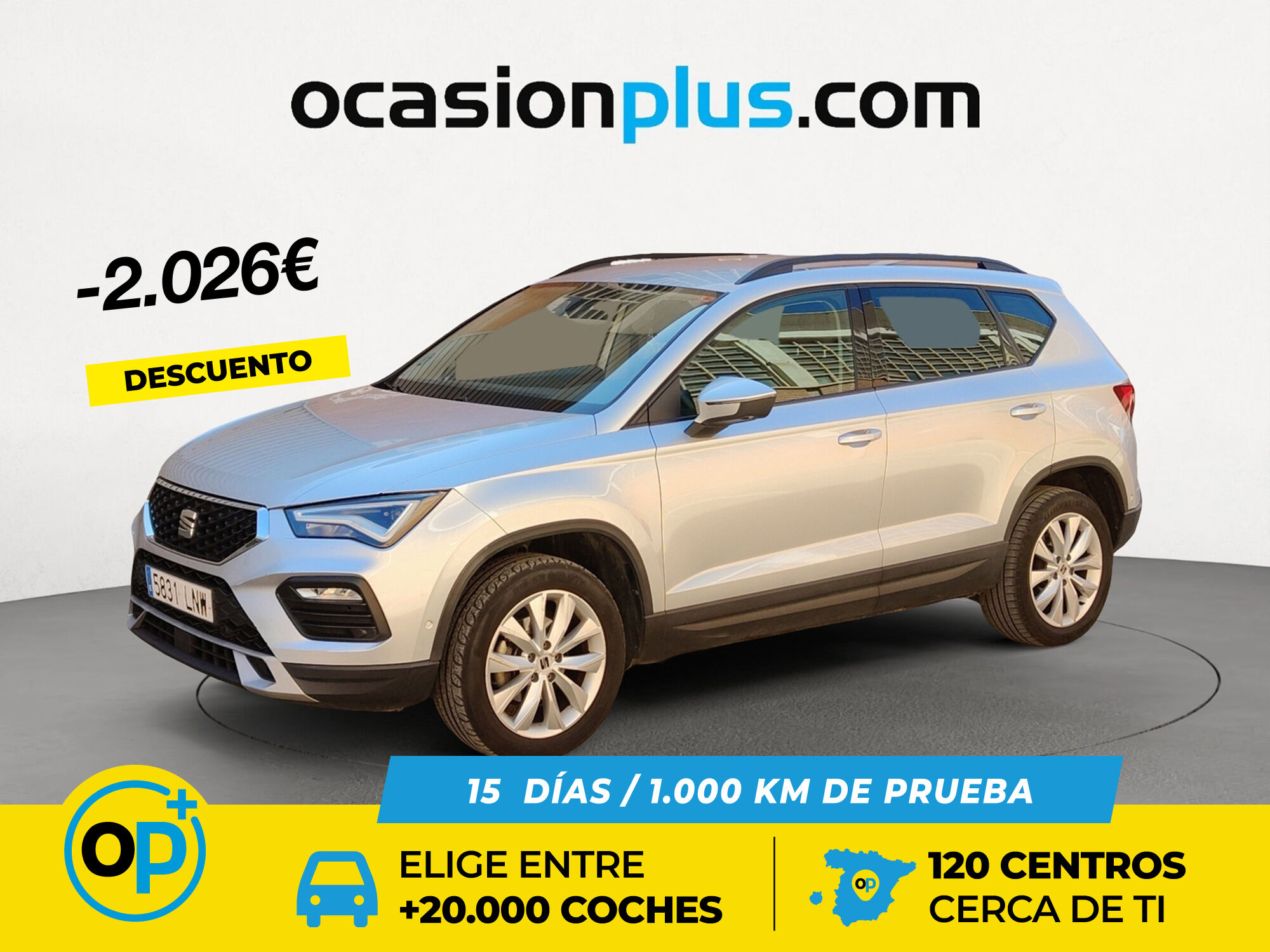 SEAT Ateca (1.0 TSI S&S Style Go 81 kW (110 CV)) en Madrid