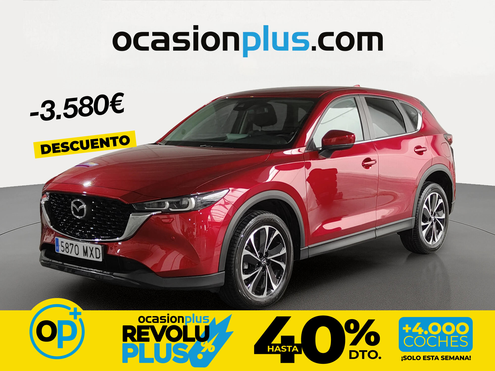 Foto del MAZDA CX-5 2.0 e-Sky-G MHEV Center-Line Plus 2WD Aut. 121kW