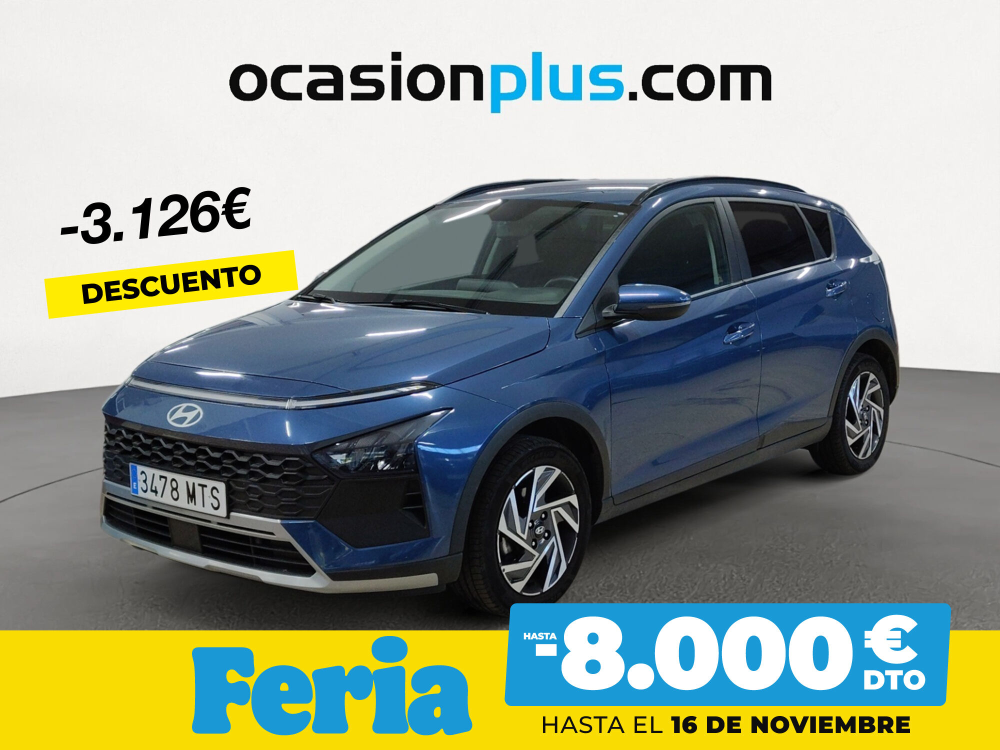 HYUNDAI Bayon (1.0 TGDI 48V Maxx DCT 74 kW (100 CV)) en Madrid