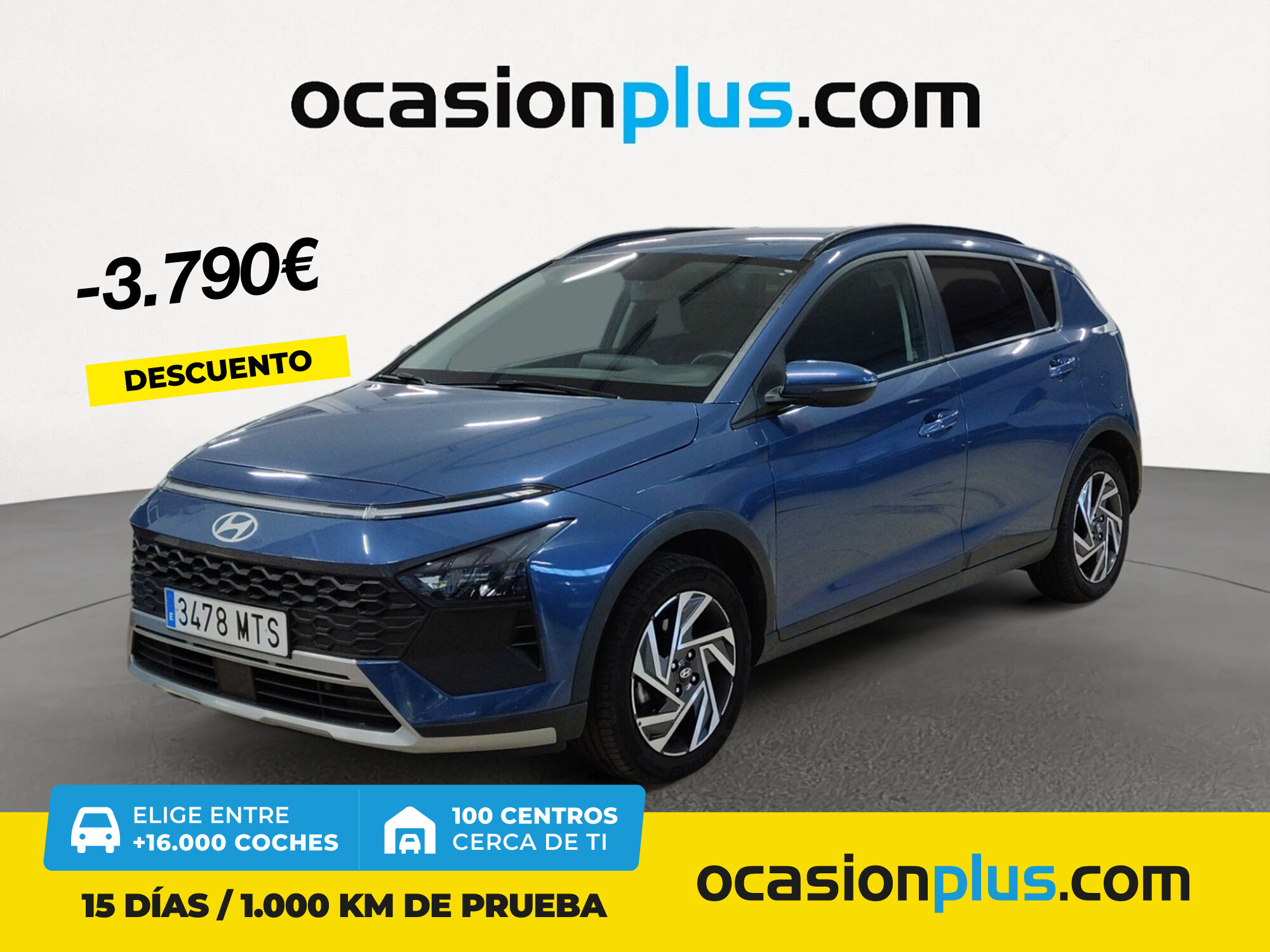 HYUNDAI Bayon (1.0 TGDI 48V Maxx DCT 74 kW (100 CV)) en Madrid