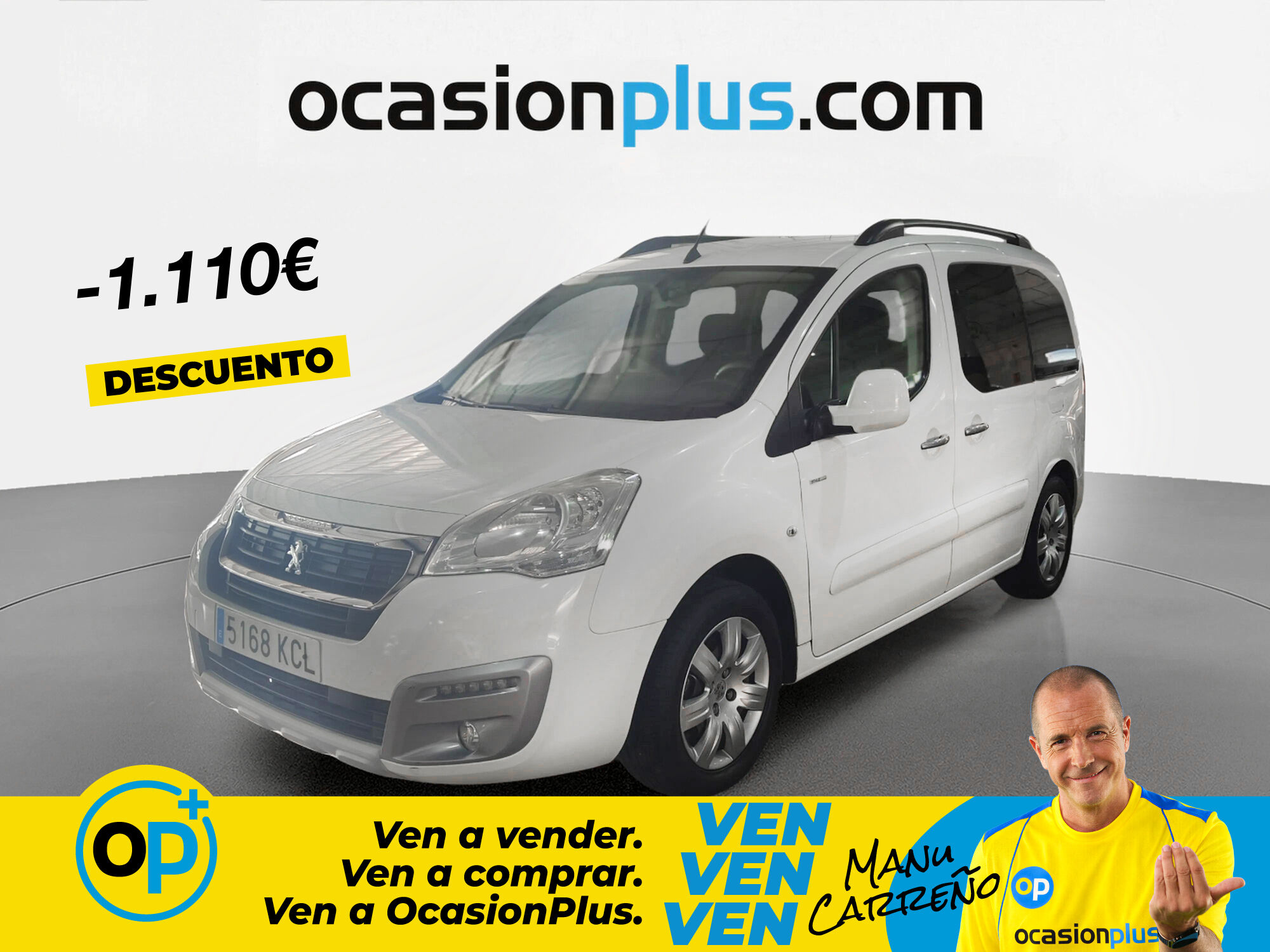 Foto del PEUGEOT Partner Tepee 1.6BlueHDI Style 120