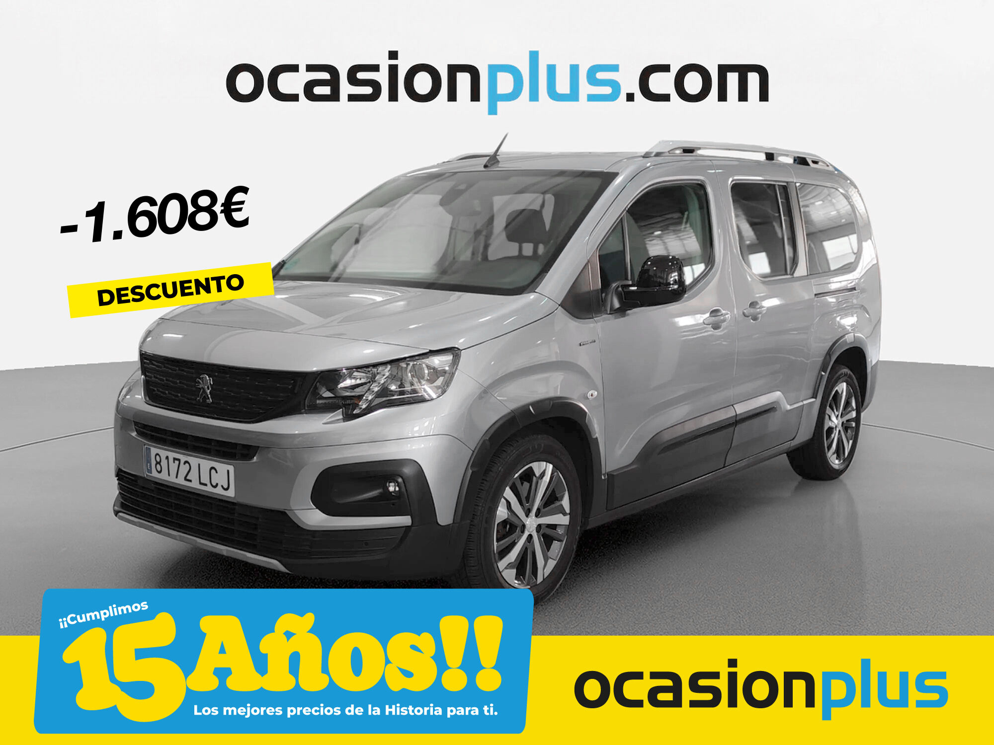 PEUGEOT Rifter (GT Line Long BlueHDi 96 kW (130 CV) EAT8) en Madrid