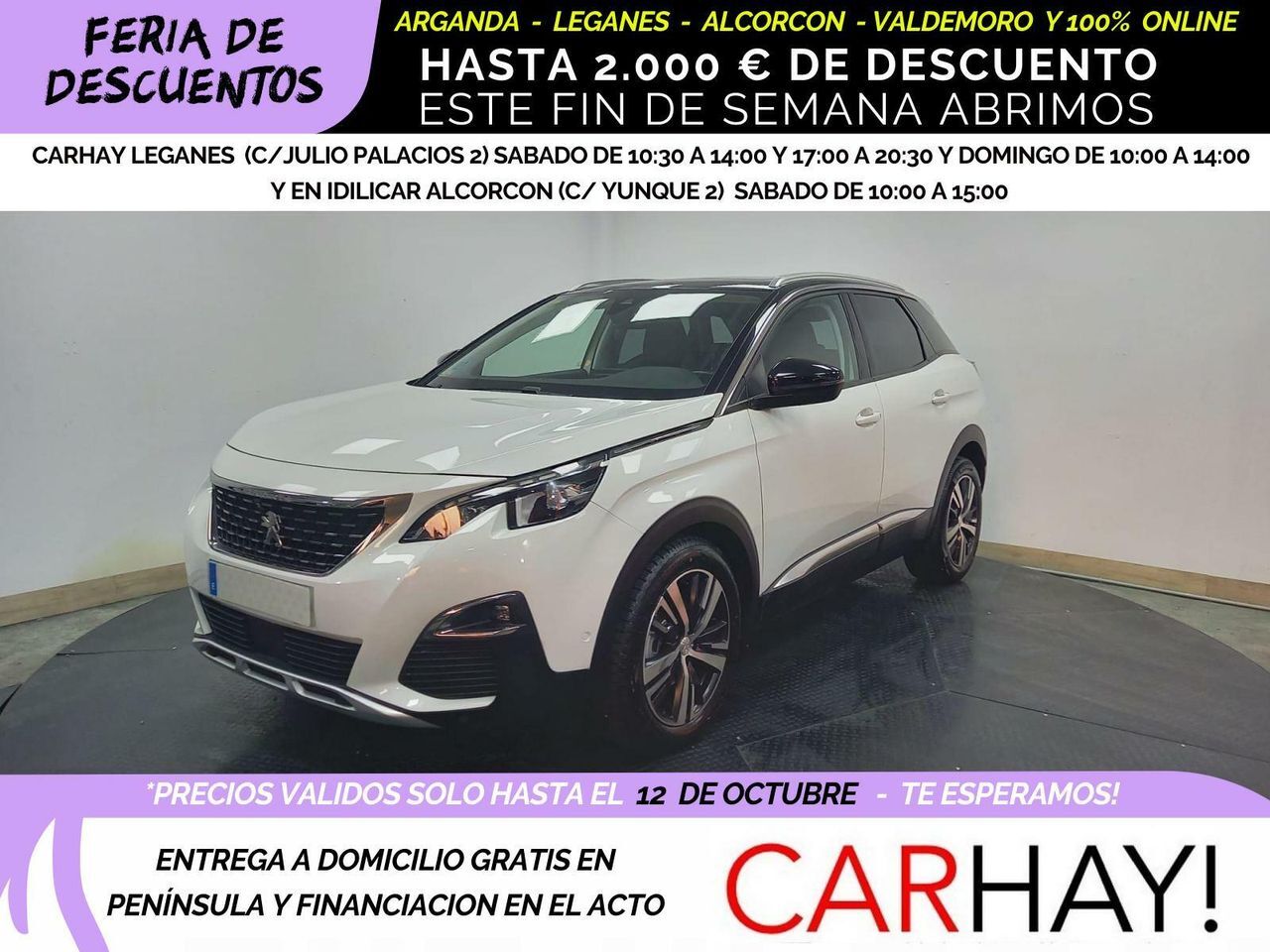 PEUGEOT 3008 (1.5 BlueHDi 96kW (130CV) S&amp;S Allure EAT8) en Madrid