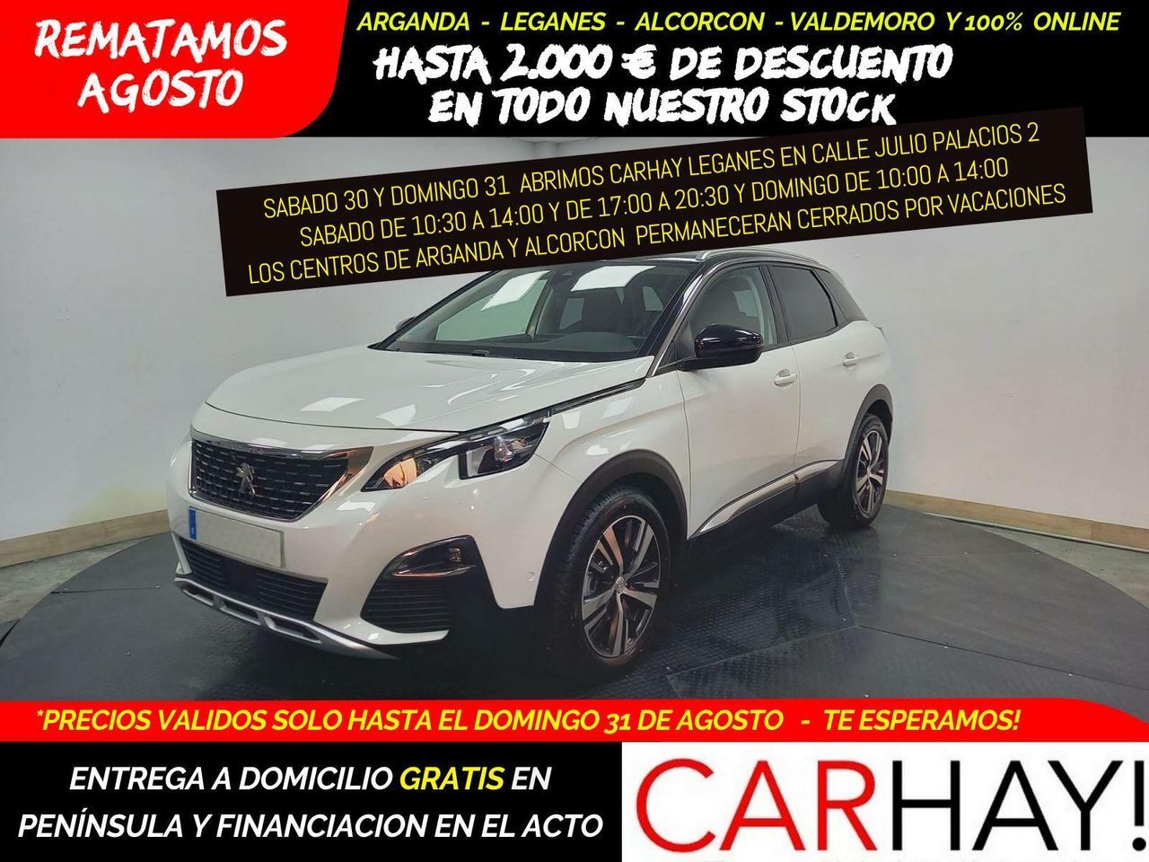 PEUGEOT 3008 (1.5 BlueHDi 96kW (130CV) S&amp;S Allure EAT8) en Madrid