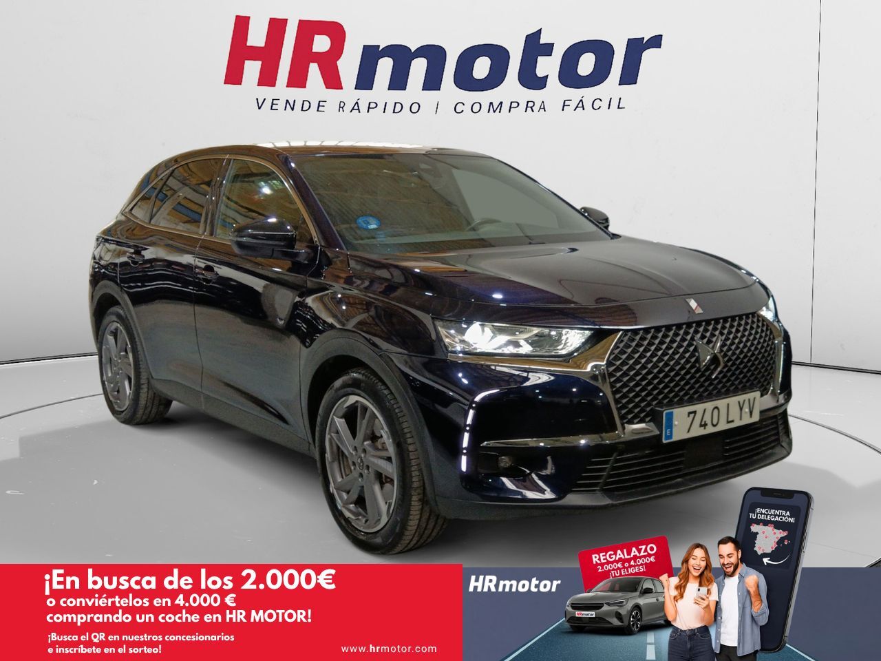 DS DS7 (Crossback 1.6 ETense 225 Ligne Noire Auto) en Madrid