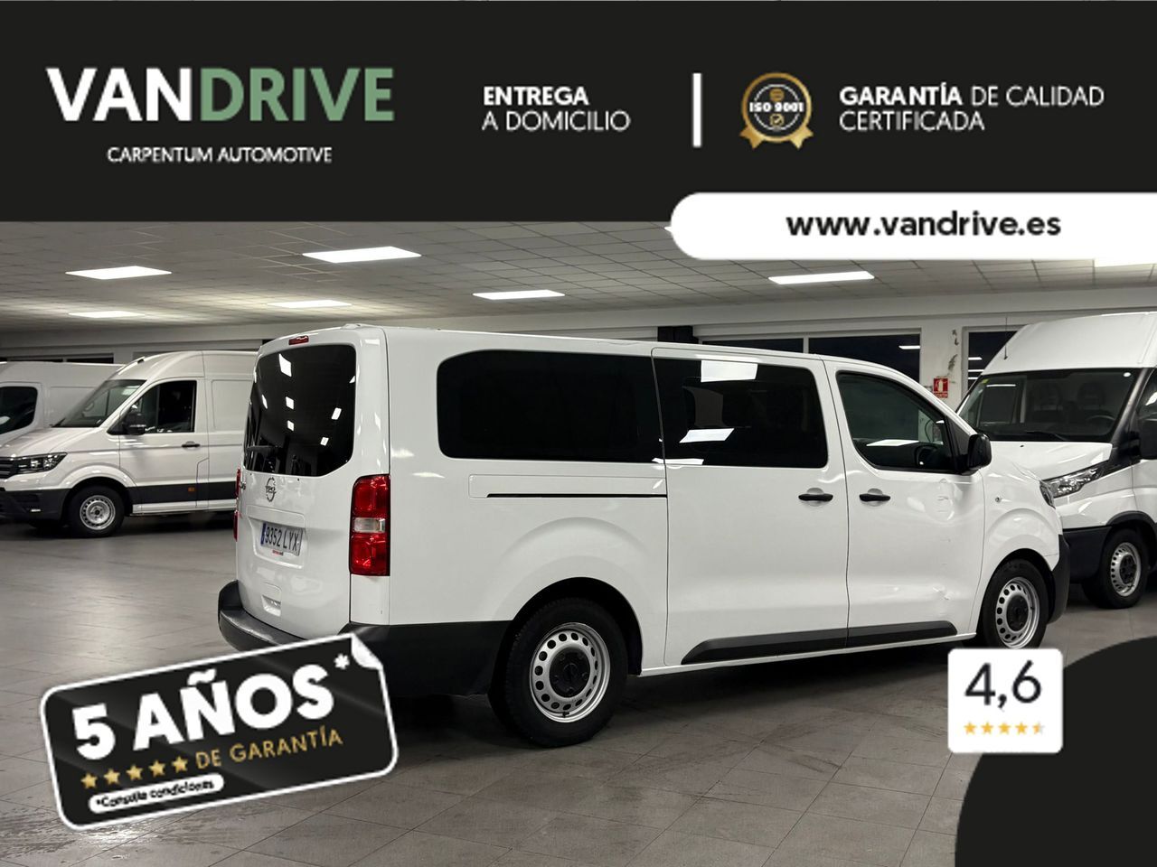 Foto del OPEL Vivaro Furgón 1.5D M Carga Standard Select 120