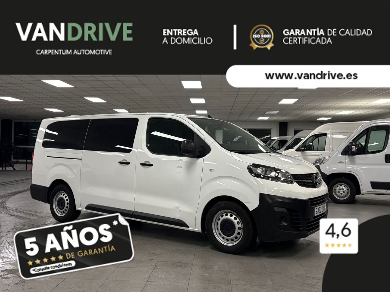 Foto del OPEL Vivaro Furgón 1.5D M Carga Standard Select 120