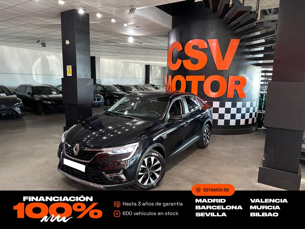 RENAULT Arkana (Techno TCe 103kW(140CV) EDC mild hybrid) en Madrid
