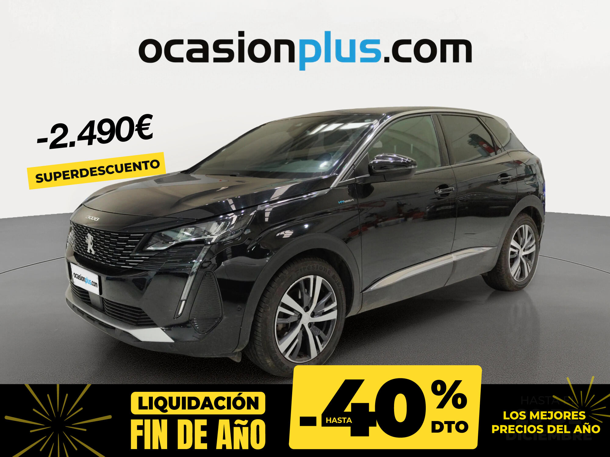 PEUGEOT 3008 (Hybrid 300 Allure Pack e-EAT8 221 kW (300 CV)) en Madrid