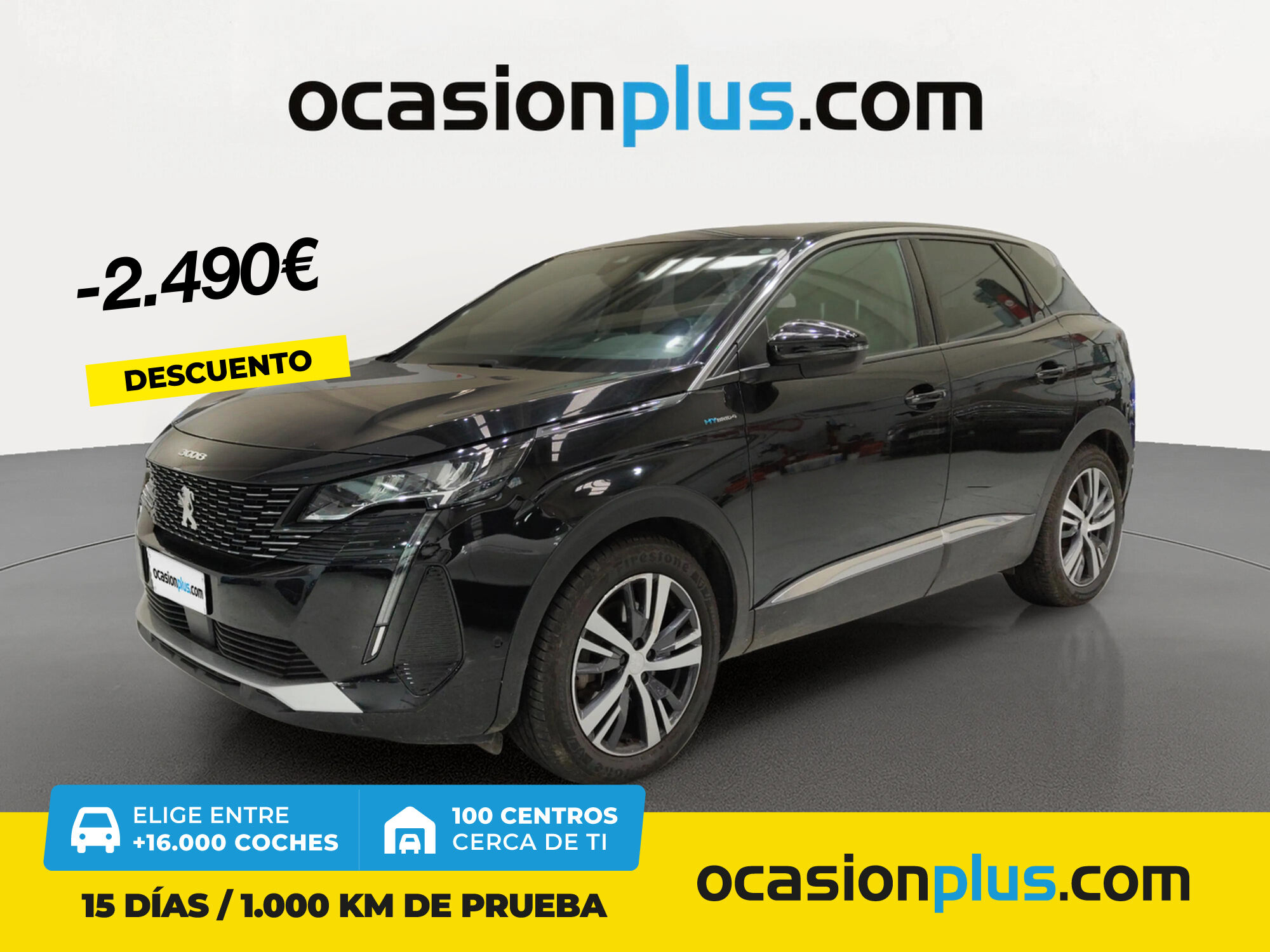 PEUGEOT 3008 (Hybrid 300 Allure Pack e-EAT8 221 kW (300 CV)) en Madrid