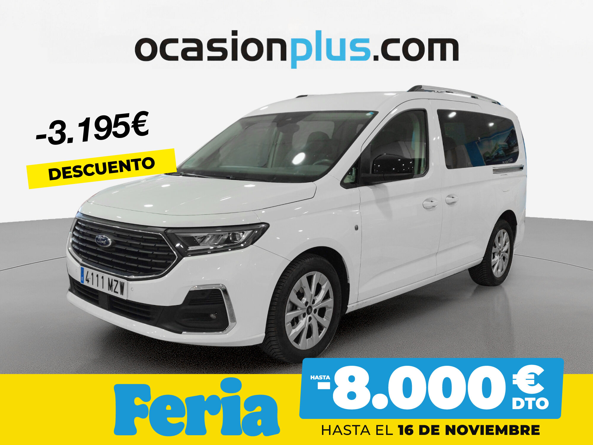 FORD Tourneo Connect (2.0 Ecoblue Titanium Auto 90 kW (122 CV)) en Madrid