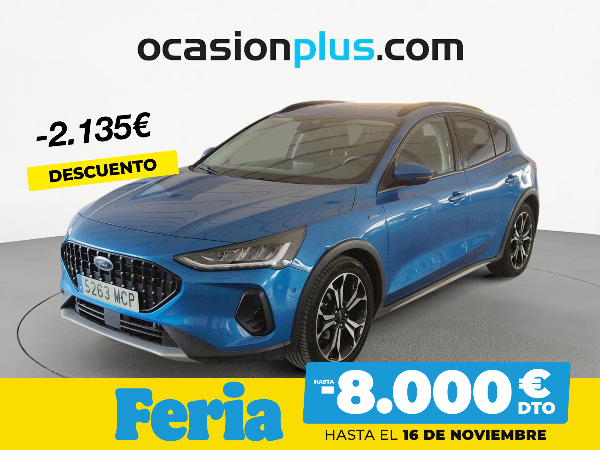 FORD Focus (1.0 Ecoboost MHEV Active 114 kW (155 CV)) en Madrid