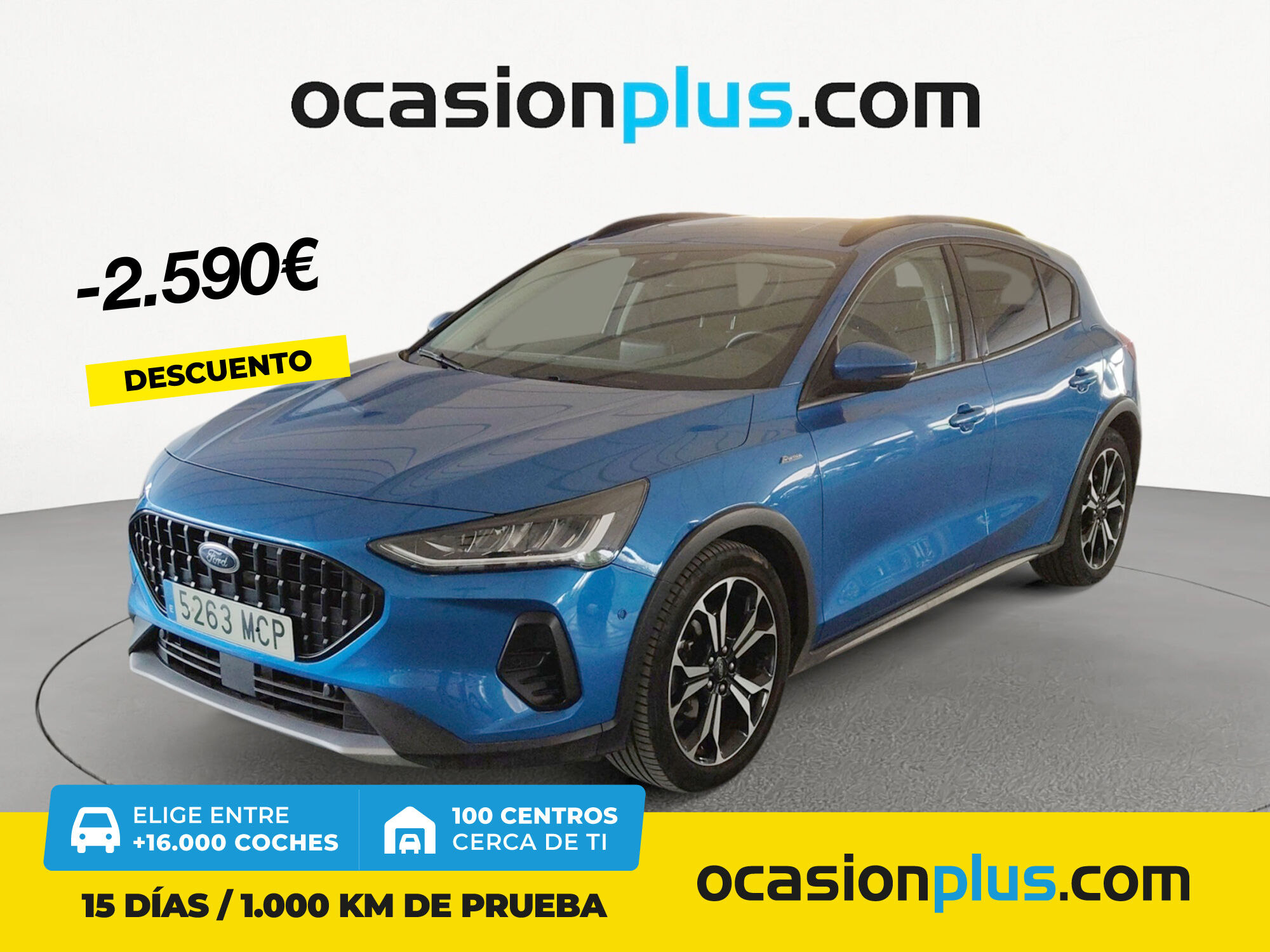 FORD Focus (1.0 Ecoboost MHEV Active 114 kW (155 CV)) en Madrid