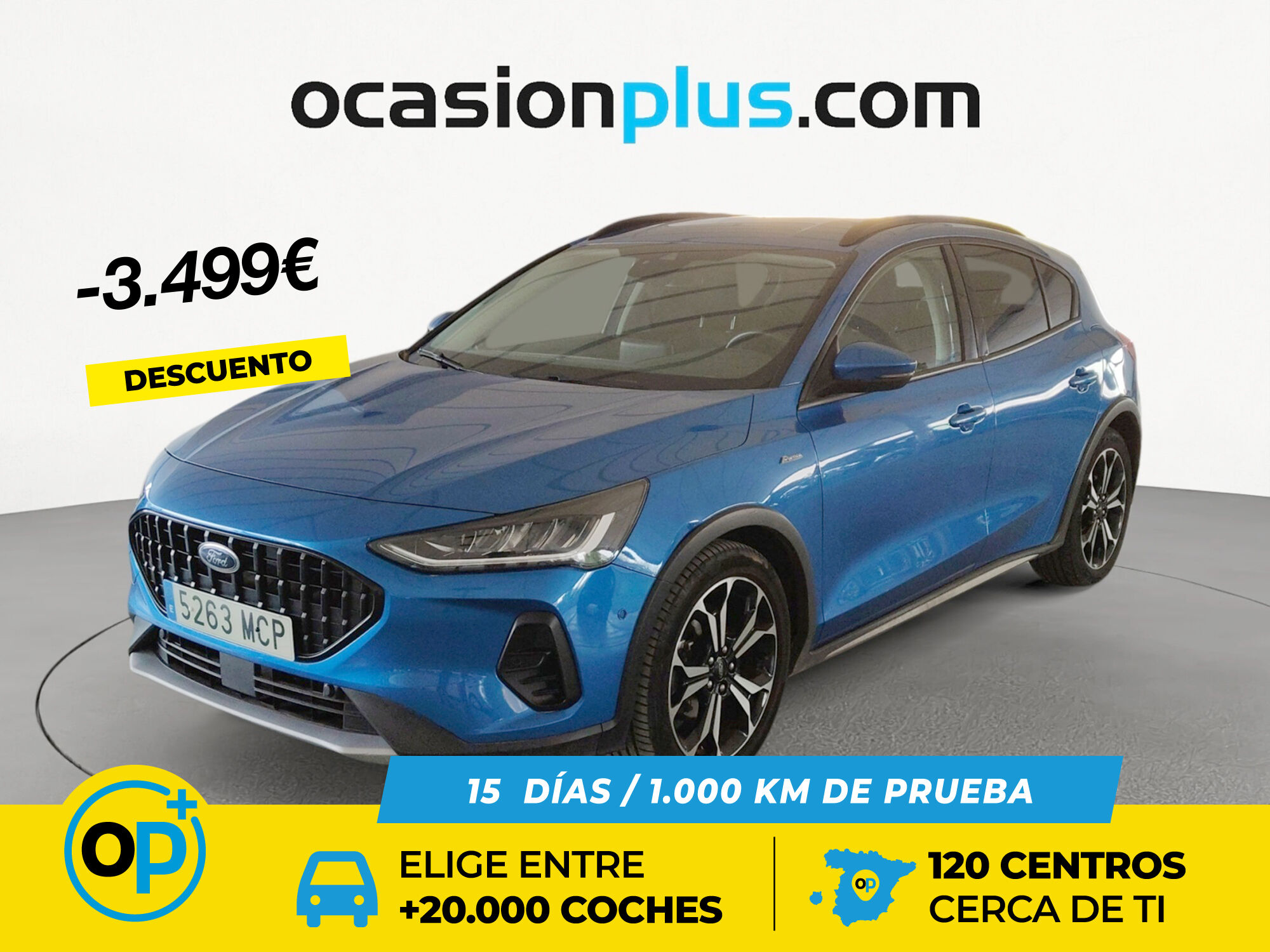 FORD Focus (1.0 Ecoboost MHEV Active 114 kW (155 CV)) en Madrid