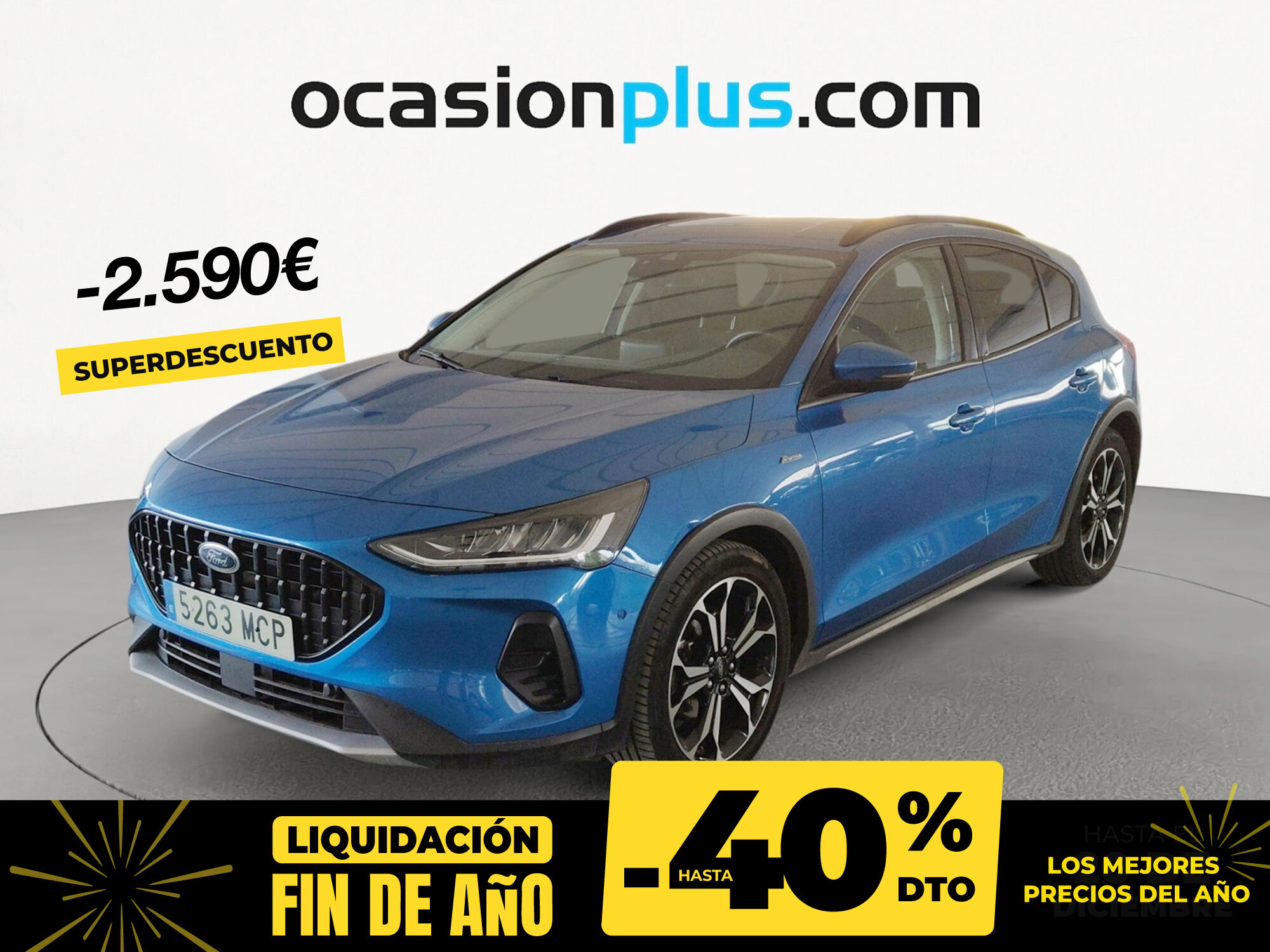 FORD Focus (1.0 Ecoboost MHEV Active 114 kW (155 CV)) en Madrid