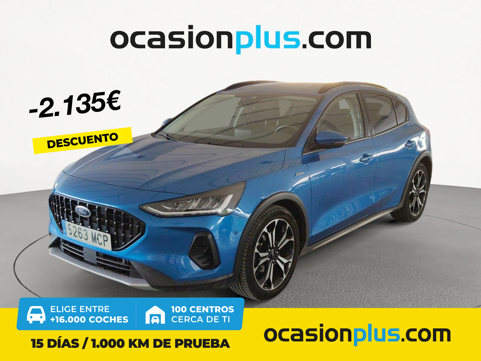 FORD Focus (1.0 Ecoboost MHEV Active 114 kW (155 CV)) en Madrid