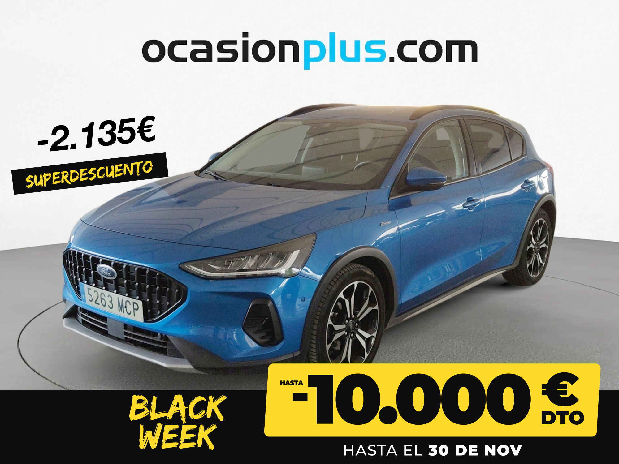 FORD Focus (1.0 Ecoboost MHEV Active 114 kW (155 CV)) en Madrid