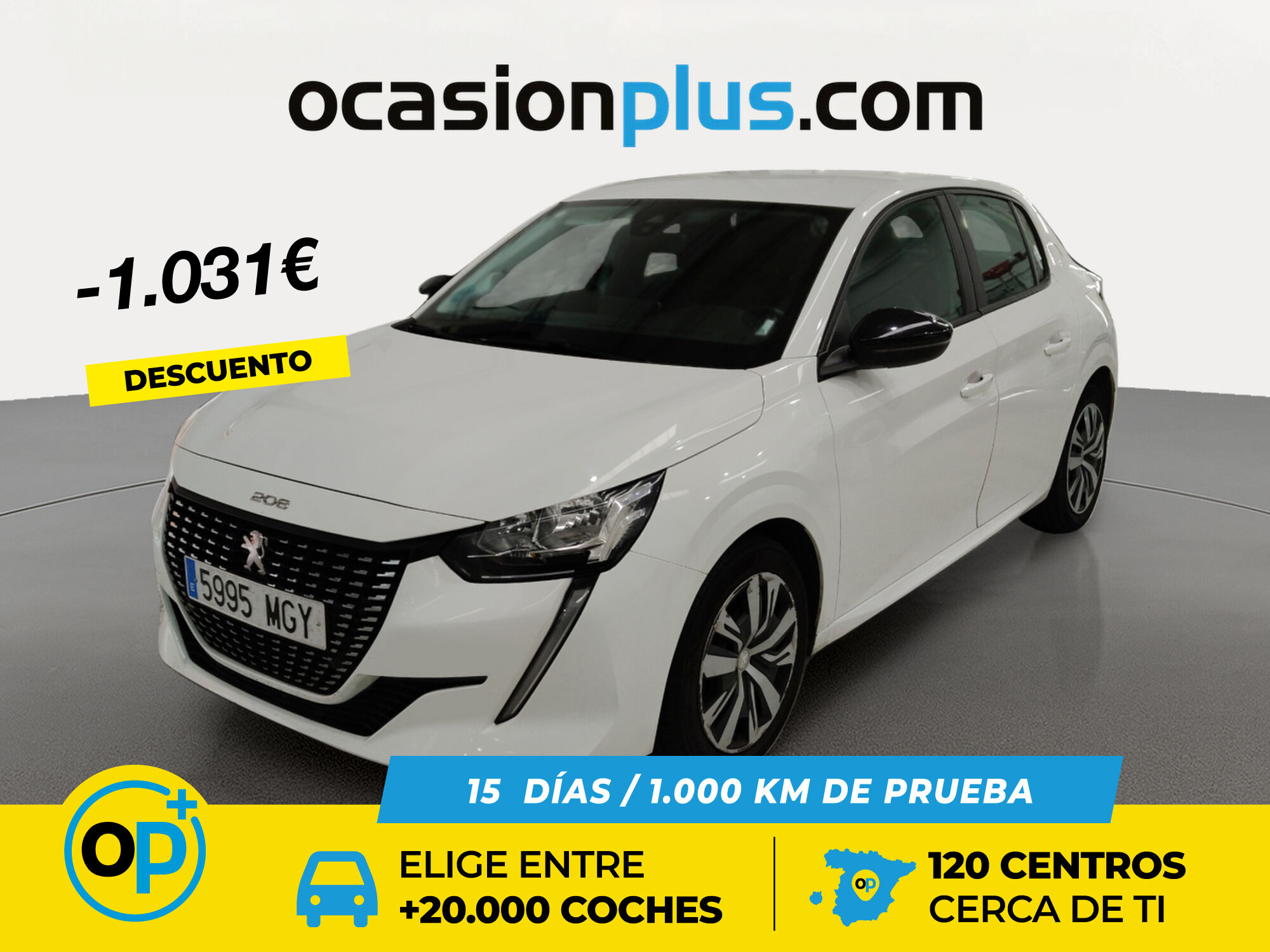 PEUGEOT 208 (PureTech 100 Active Pack 75 kW (100 CV)) en Madrid