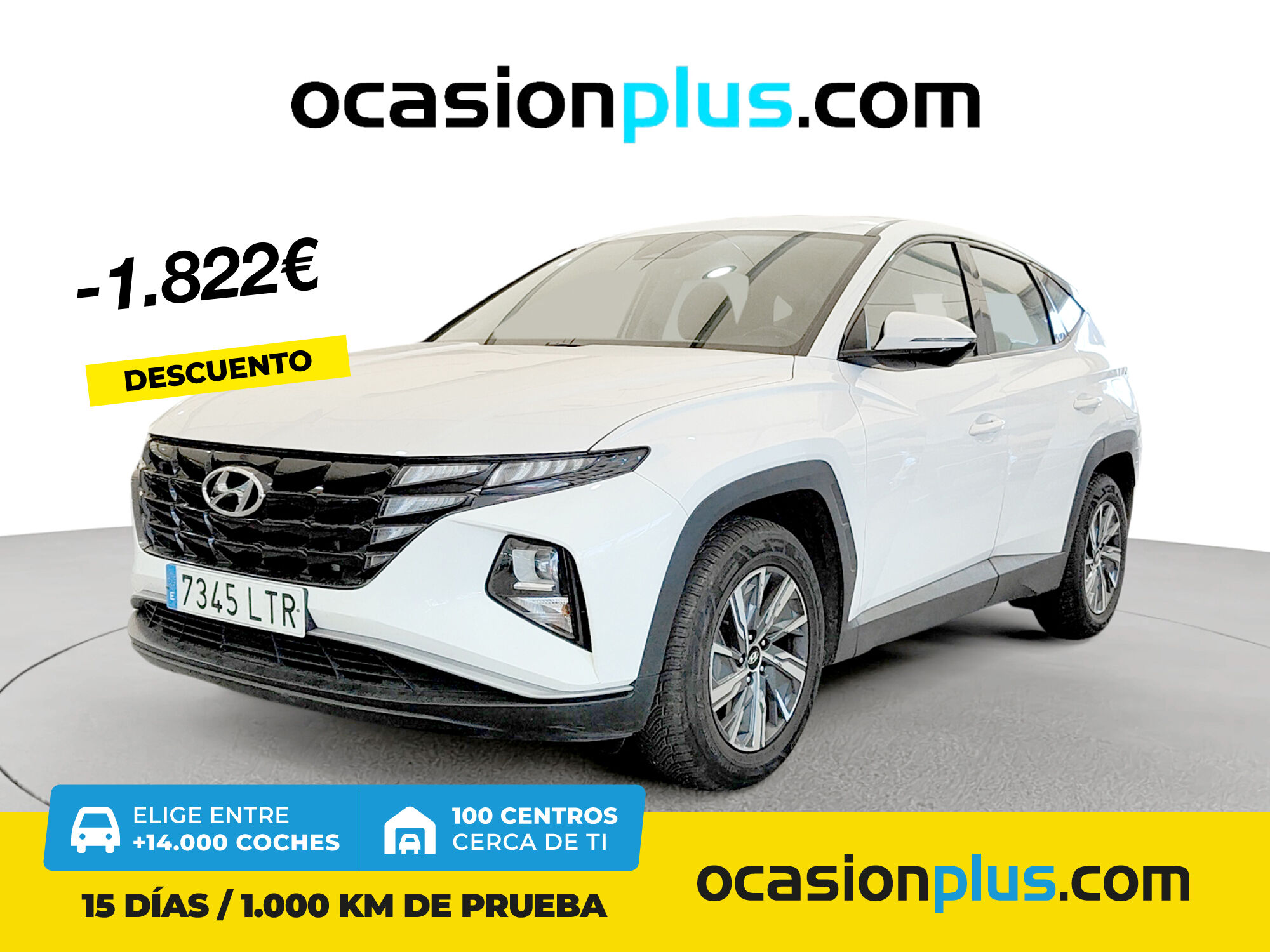 HYUNDAI Tucson (1.6 TGDI Klass 4x2 110 kW (150 CV)) en Madrid