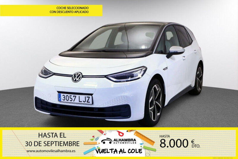 VOLKSWAGEN ID3 (58KWH 1ST PLUS AUTO 5P) en Madrid