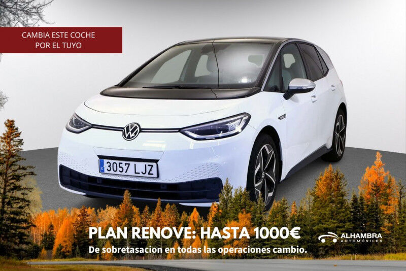 VOLKSWAGEN ID3 (58KWH 1ST PLUS AUTO 5P) en Madrid