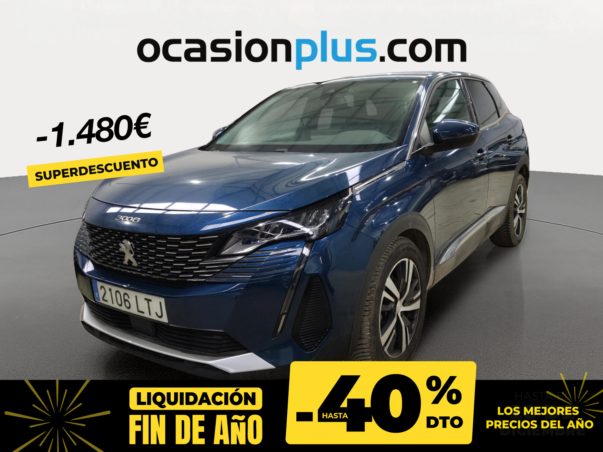 PEUGEOT 3008 (BlueHDI 130 S&S Allure 96 kW (130 CV)) en Madrid