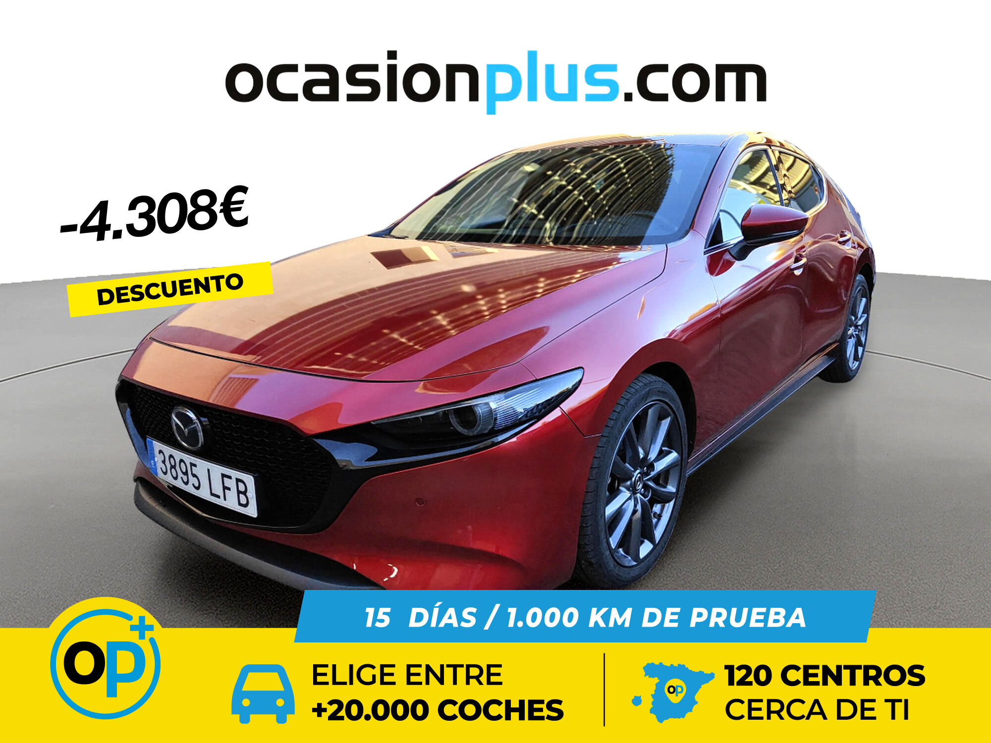 MAZDA Mazda3 (2.0 SKYACTIV-G Zenith 89 kW (122 CV)) en Madrid