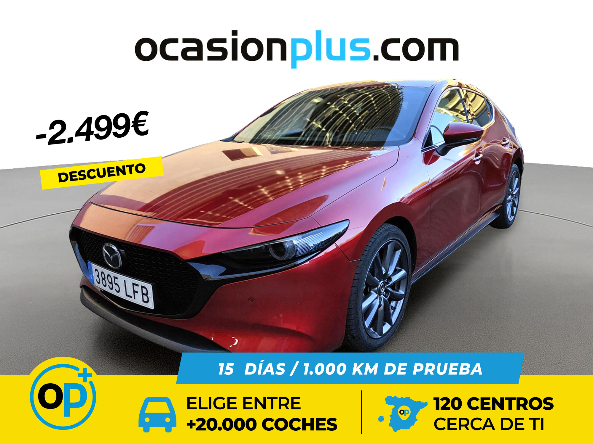 MAZDA Mazda3 (2.0 SKYACTIV-G Zenith 89 kW (122 CV)) en Madrid