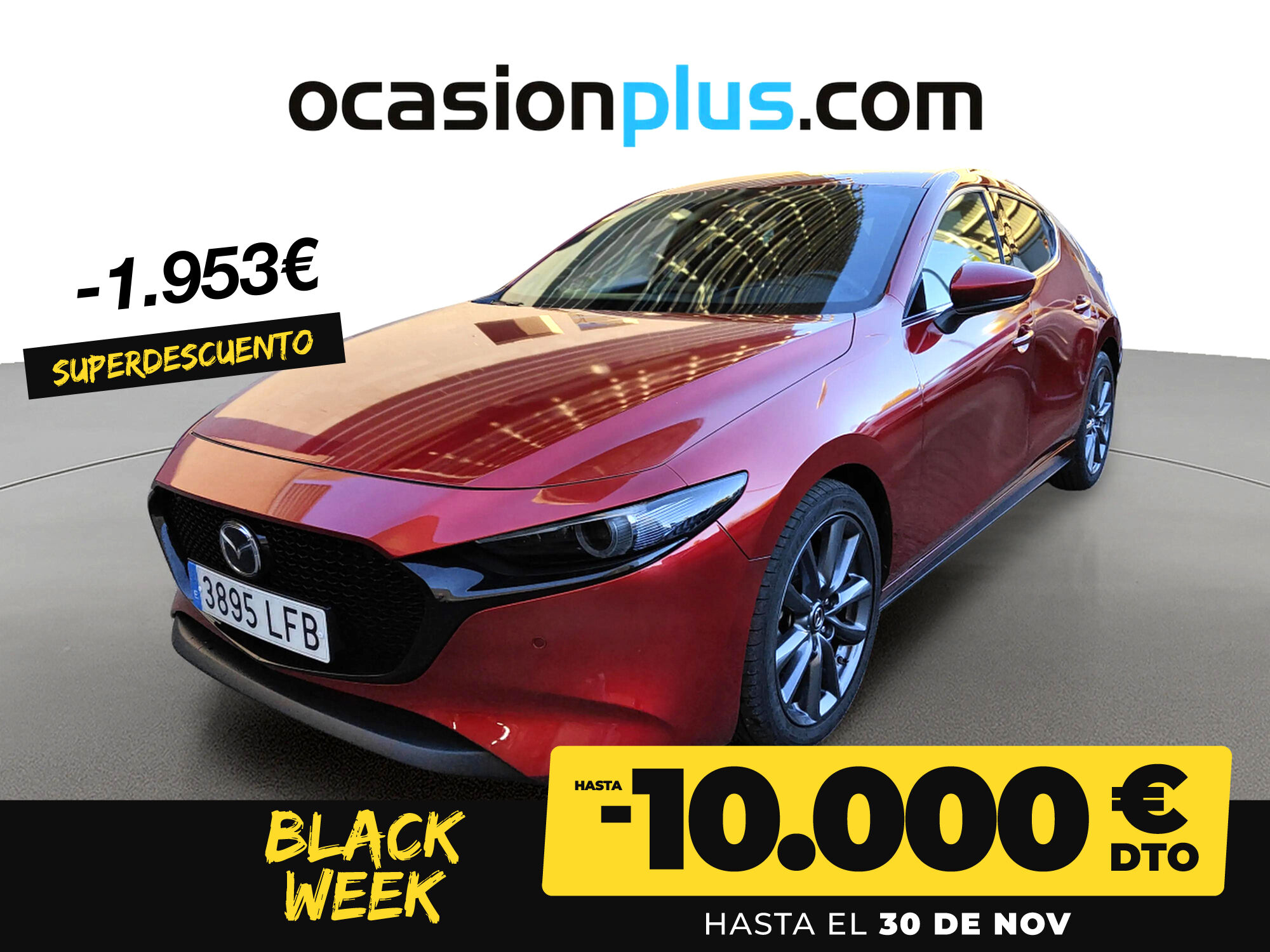 MAZDA Mazda3 (2.0 SKYACTIV-G Zenith 89 kW (122 CV)) en Madrid