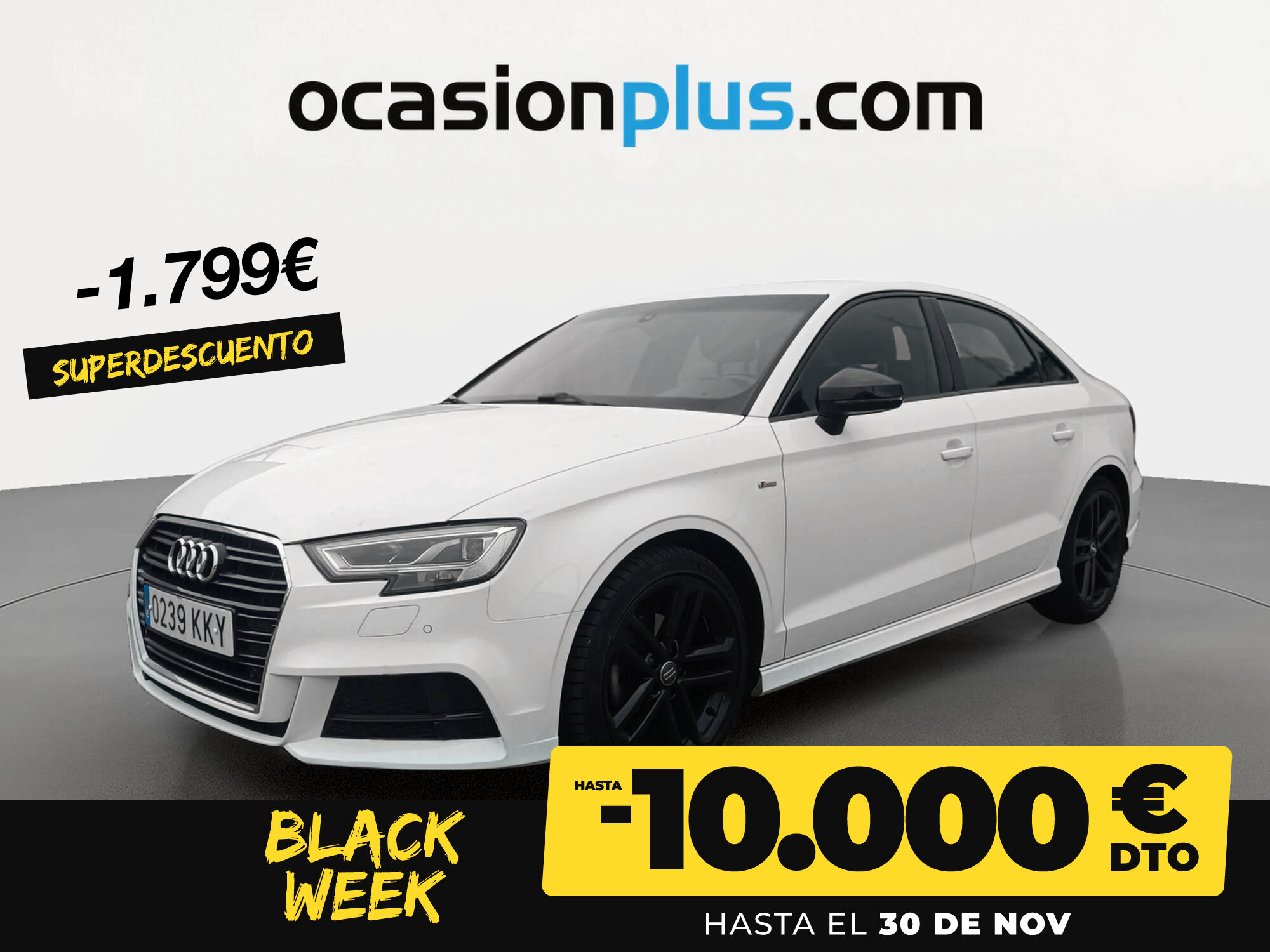 AUDI A3 (S line edition 2.0 TDI 110 kW (150 CV)) en Madrid