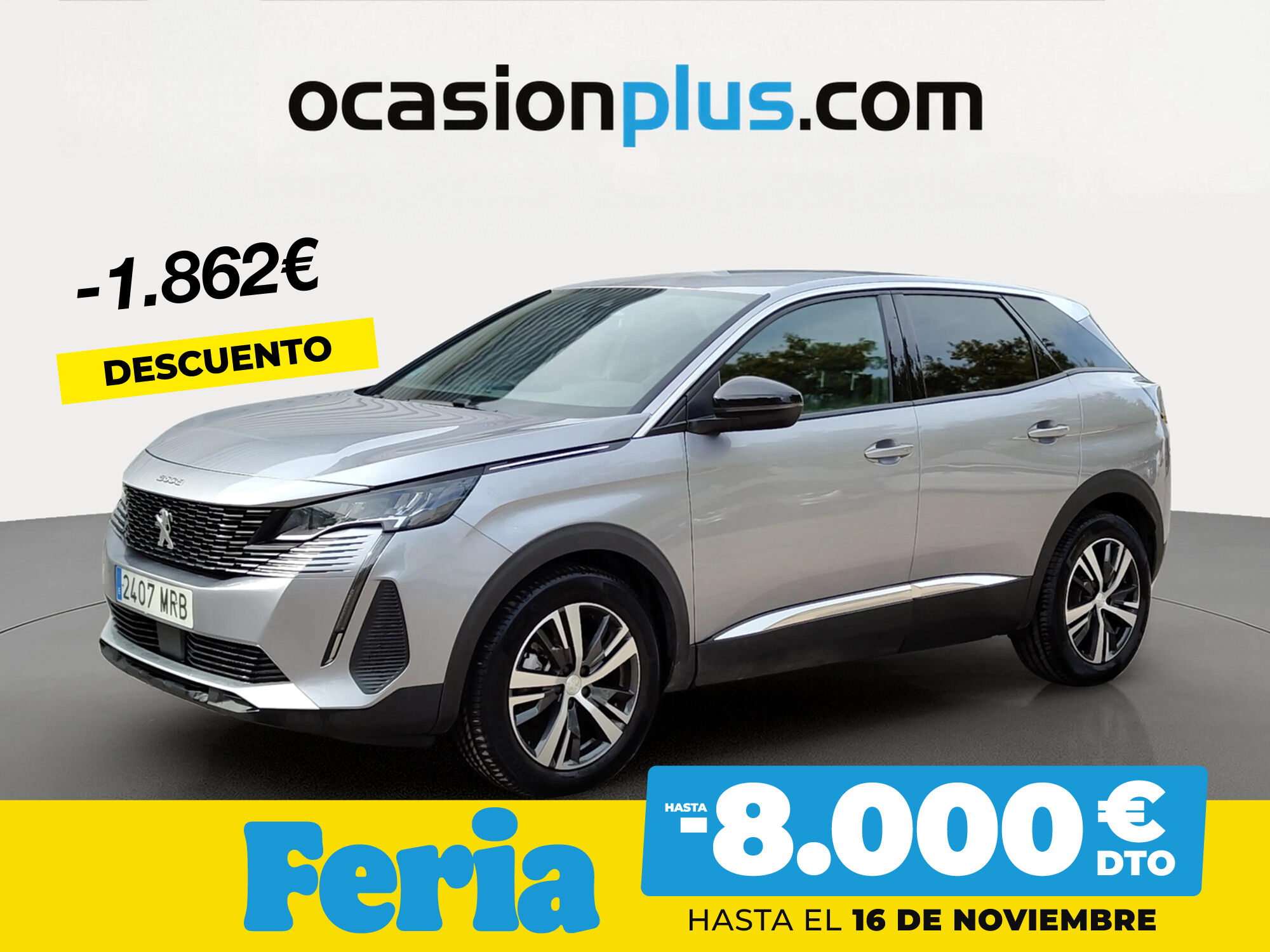 PEUGEOT 3008 (PureTech 130 S&S Allure Pack 96 kW (130 CV)) en Madrid