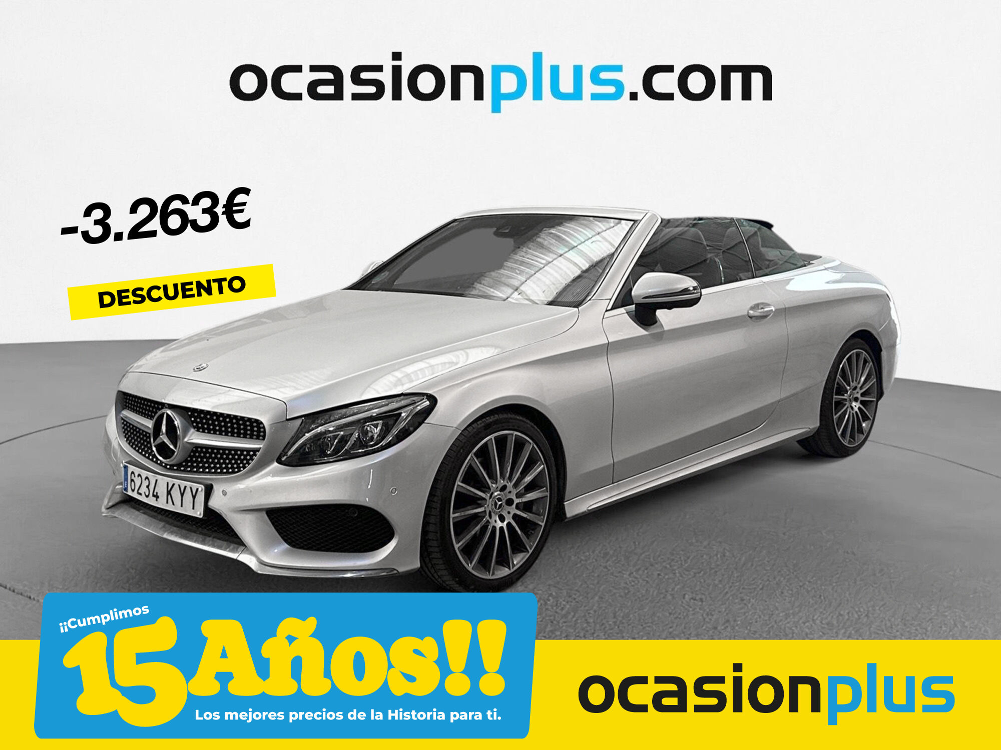 MERCEDES Clase C (C Cabrio 200 135 kW (184 CV)) en Madrid