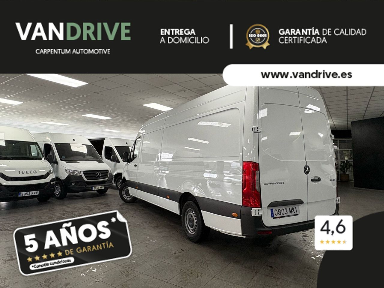 Foto del MERCEDES Sprinter Furgón 315CDI Compacto tD