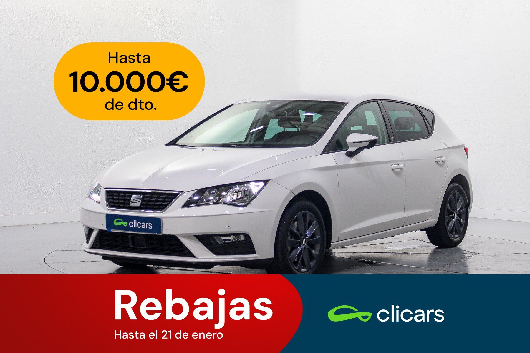 SEAT León (León 1.5 TGI GNC S&S Style 130) en Madrid