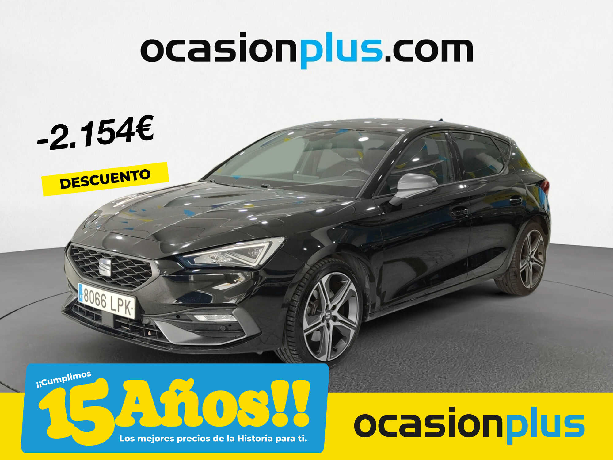 SEAT León (2.0 TDI S&S FR Go L DSG 110 kW (150 CV)) en Madrid