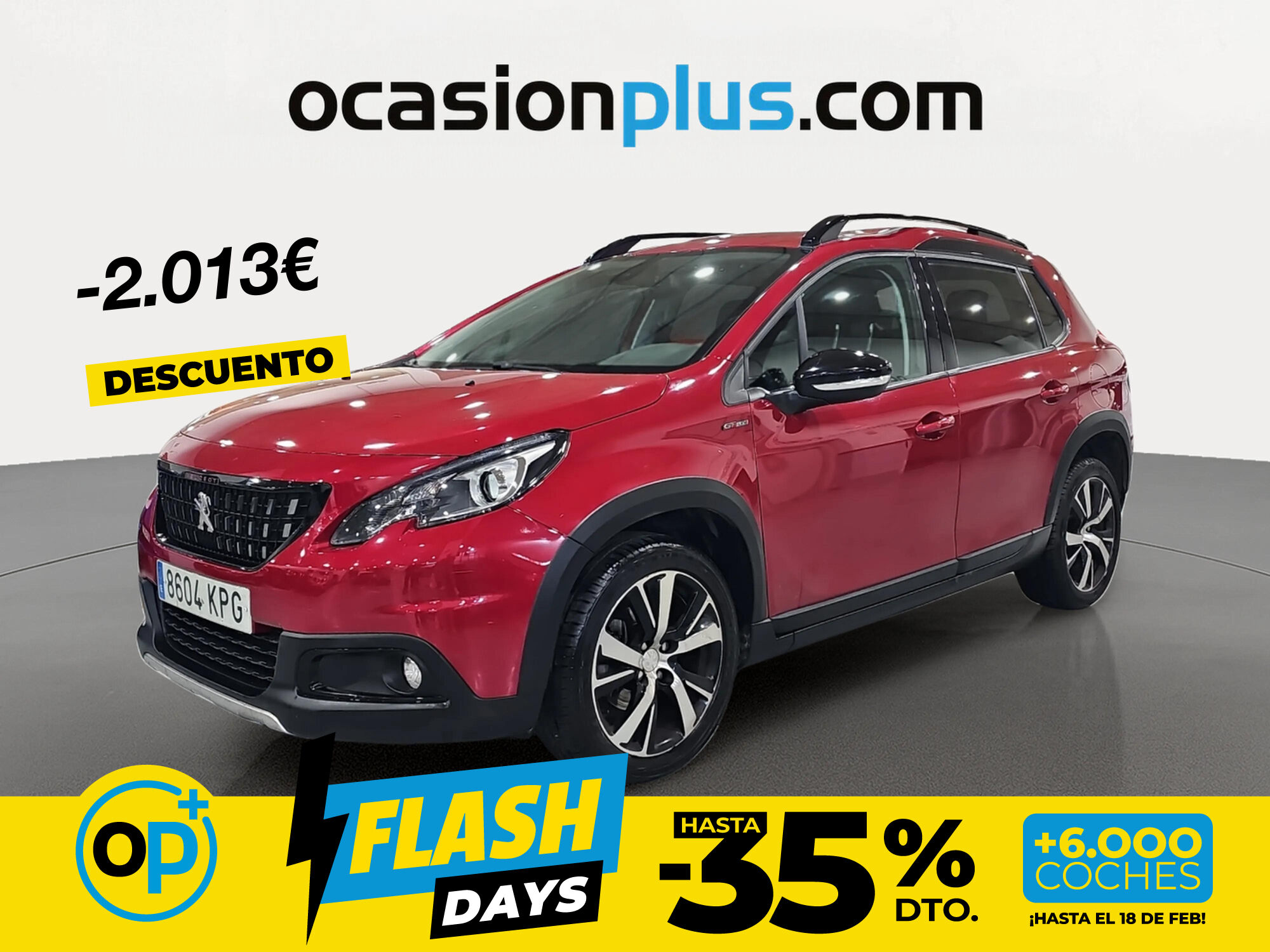 Foto del PEUGEOT 2008 1.6 BlueHDI S&S GT Line EAT6 120
