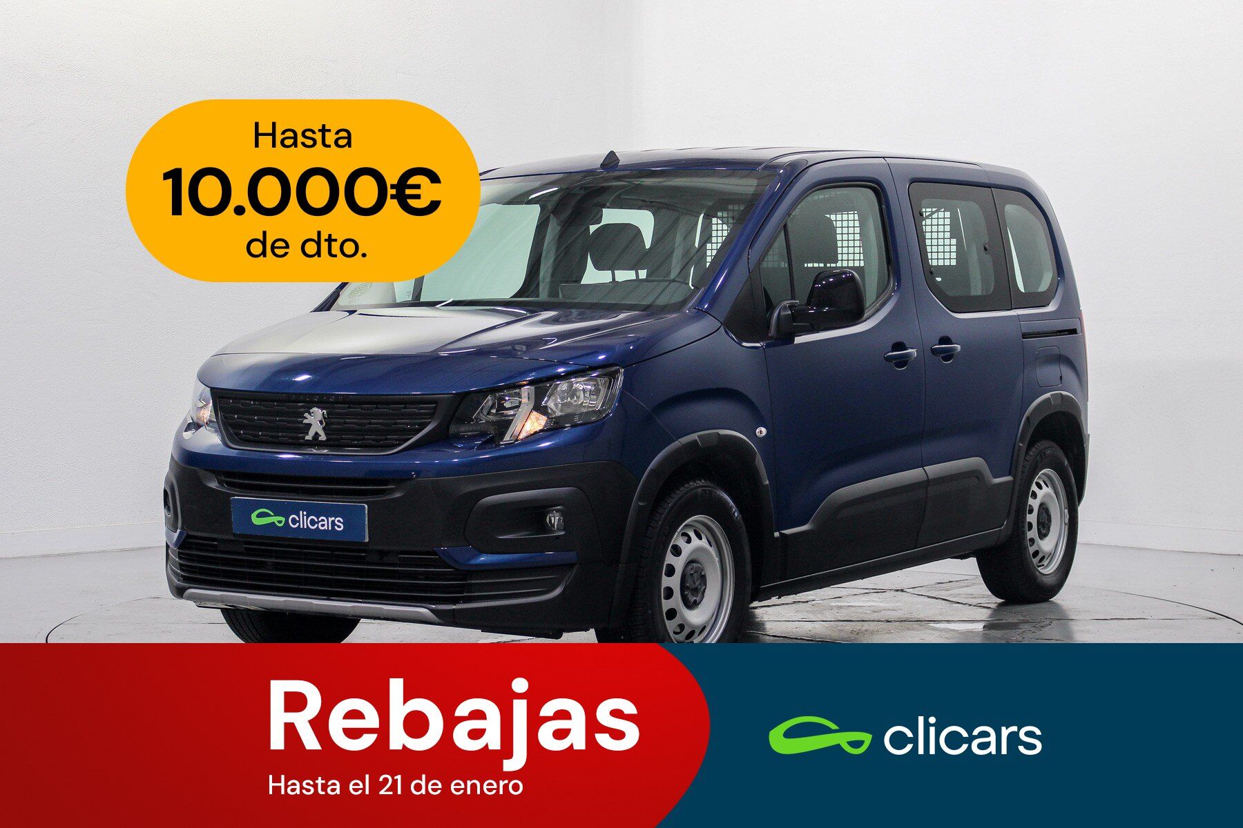 PEUGEOT Rifter (Rifter 1.5BlueHDI S&S Active Business Standard 100) en Madr