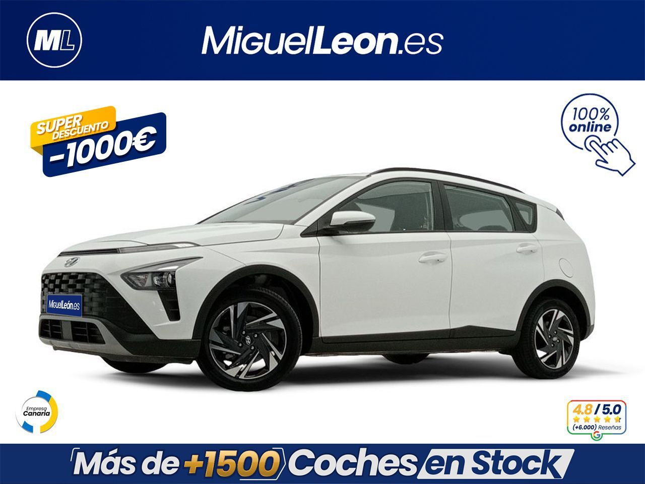 HYUNDAI Bayon (1.2 MPI Maxx) en Palmas, Las