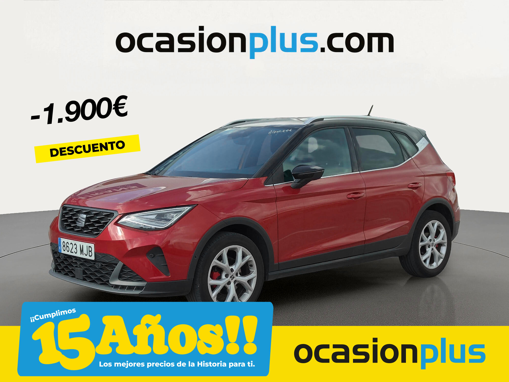 SEAT Arona (1.5 TSI S&S FR XL DSG 110 kW (150 CV)) en Madrid