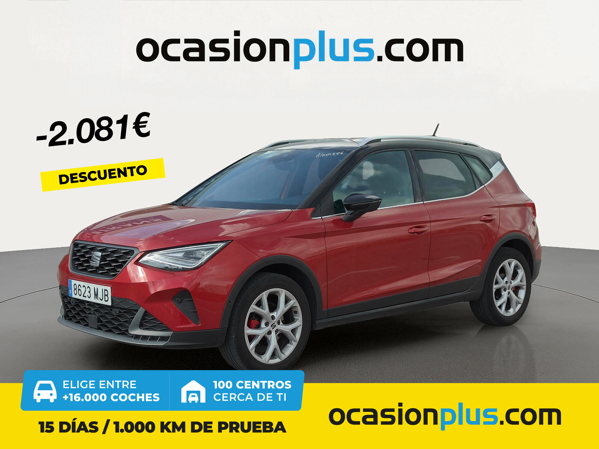 SEAT Arona (1.5 TSI S&S FR XL DSG 110 kW (150 CV)) en Madrid
