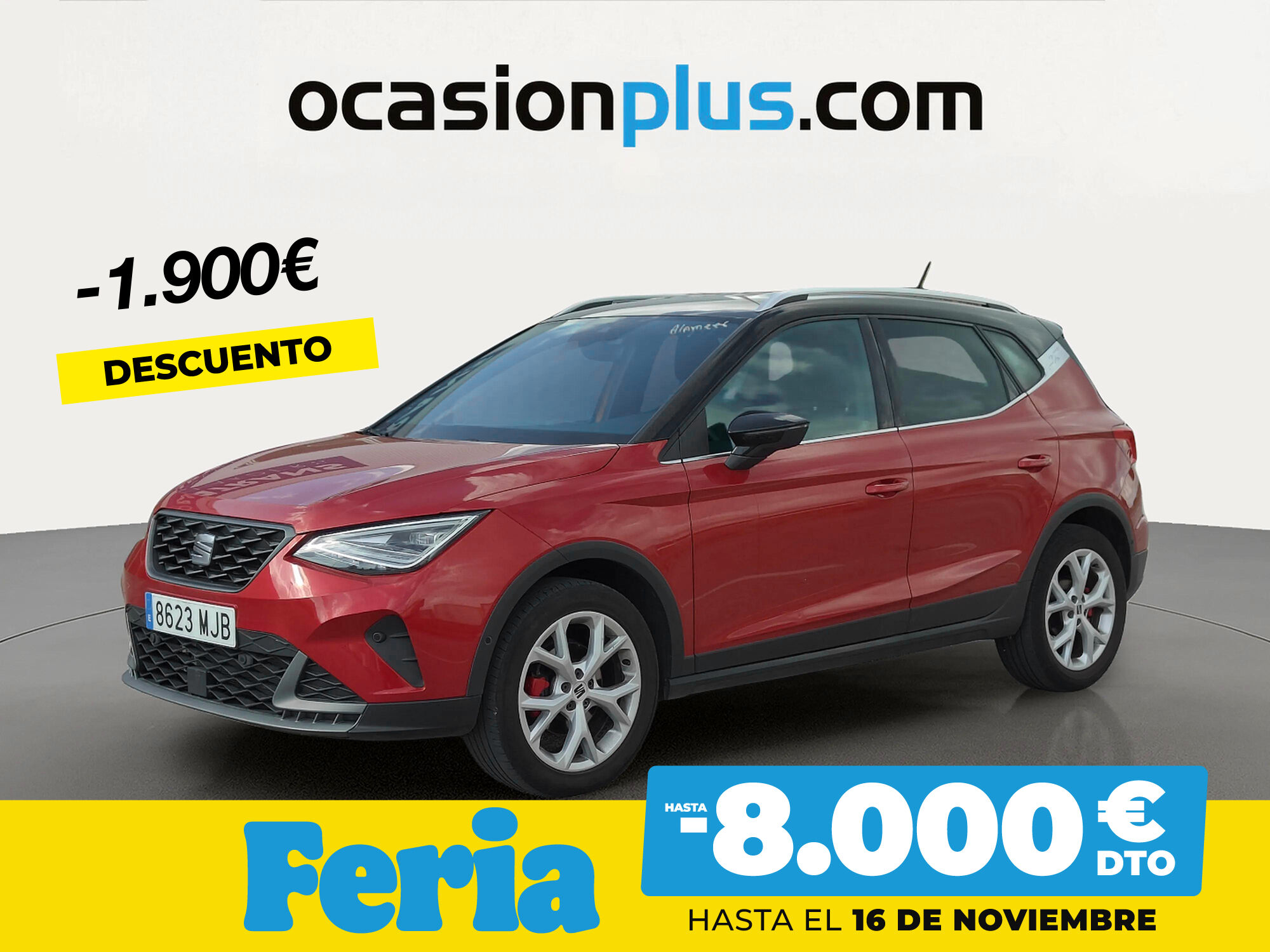 SEAT Arona (1.5 TSI S&S FR XL DSG 110 kW (150 CV)) en Madrid