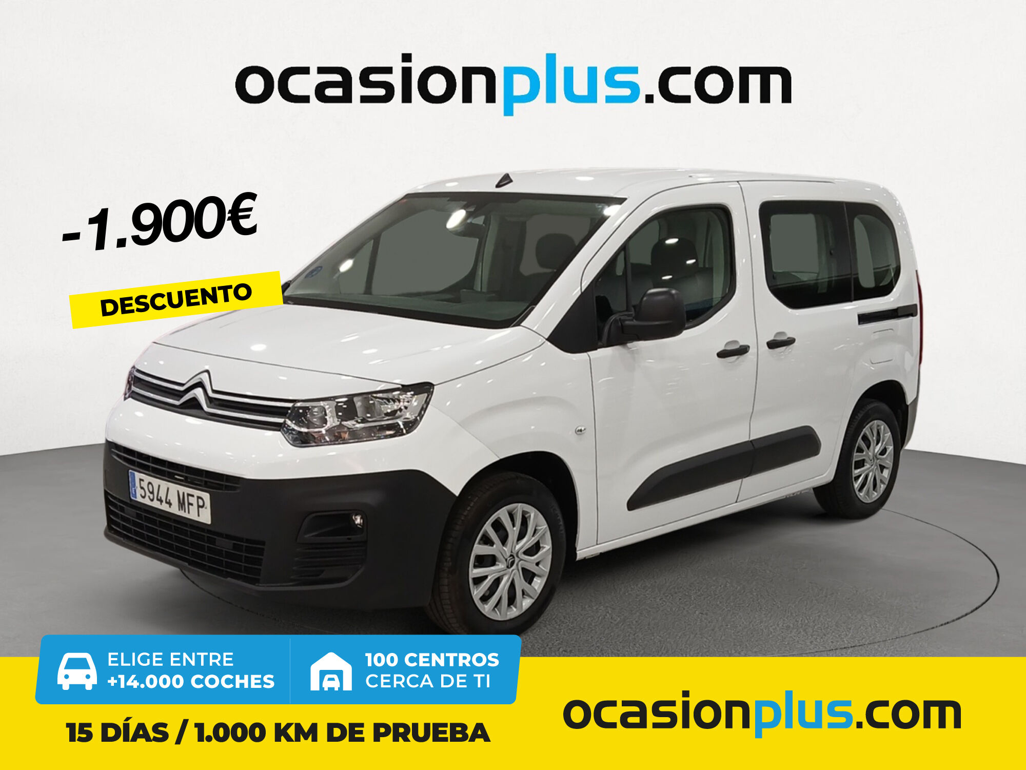 CITROEN Berlingo (50kWh Live Pack Talla M 100 kW (136 CV)) en Madrid