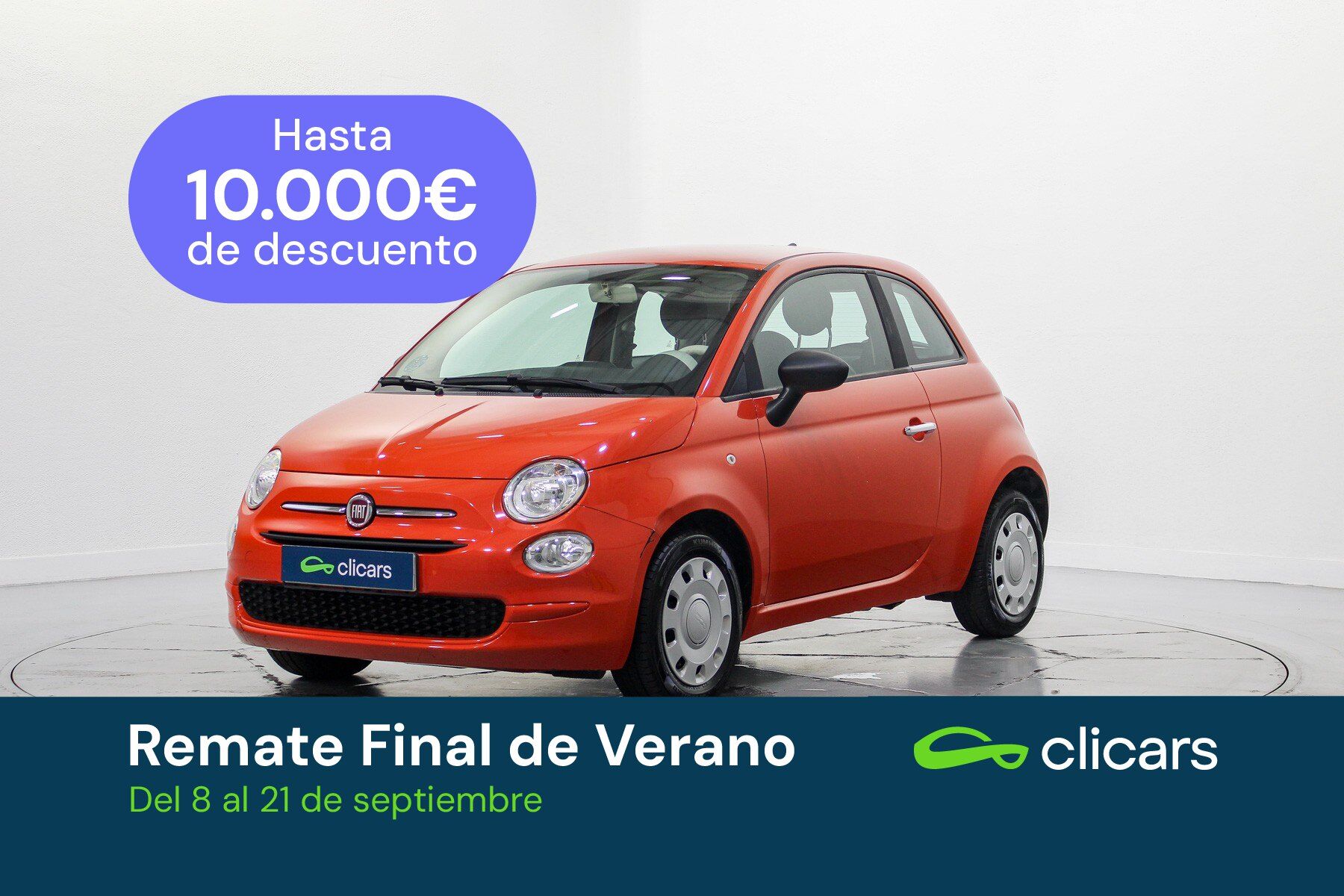 FIAT 500 (500 1.0 Hybrid Cult 52kW) en Madrid
