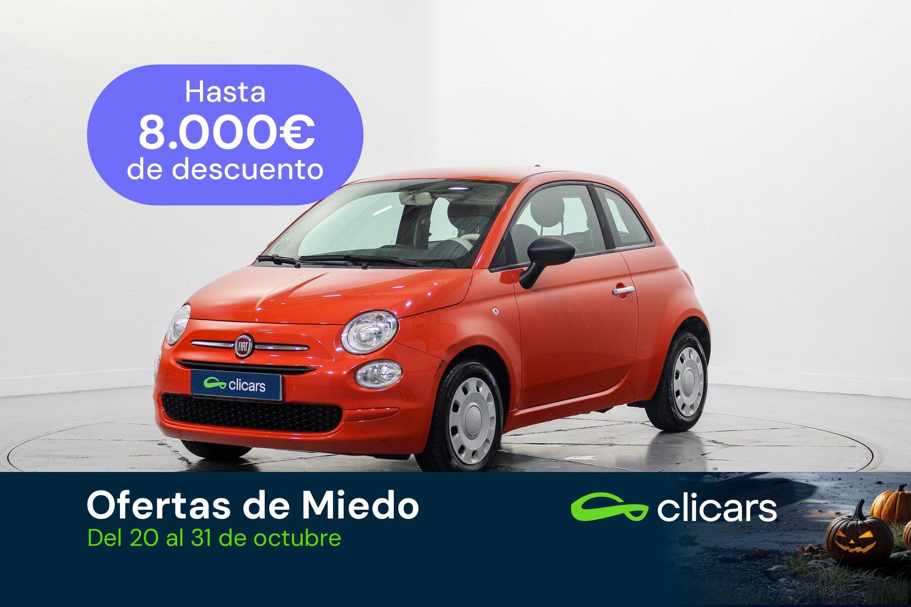 FIAT 500 (500 1.0 Hybrid Cult 52kW) en Madrid