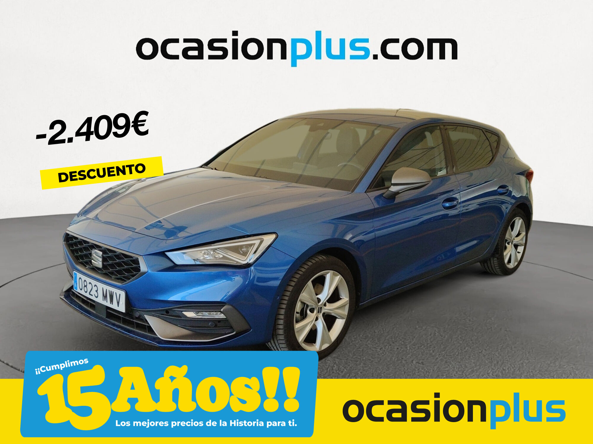 SEAT León (1.0 eTSI S&S FR 25 Aniversario DSG 81 kW (110 CV)) en Madrid