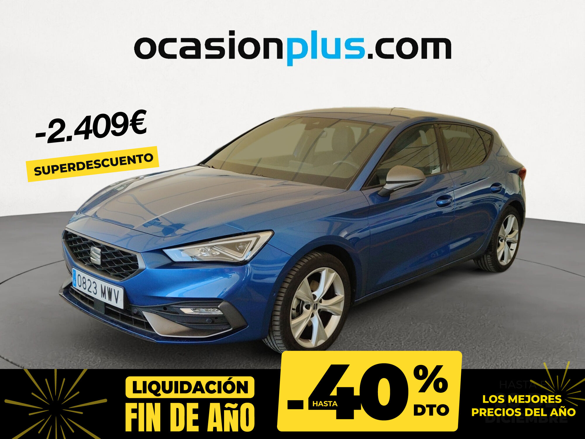 SEAT León (1.0 eTSI S&S FR 25 Aniversario DSG 81 kW (110 CV)) en Madrid