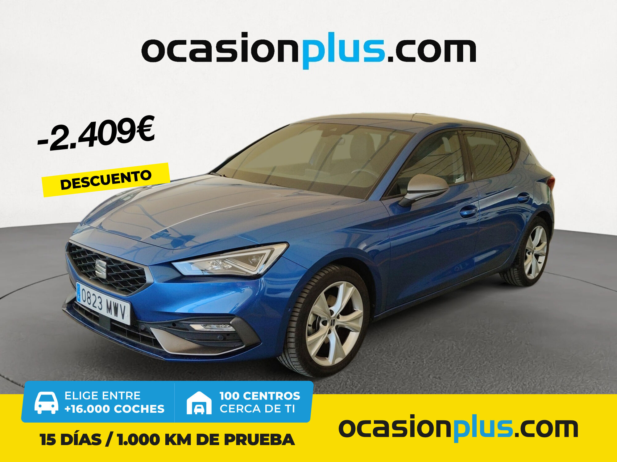 SEAT León (1.0 eTSI S&S FR 25 Aniversario DSG 81 kW (110 CV)) en Madrid