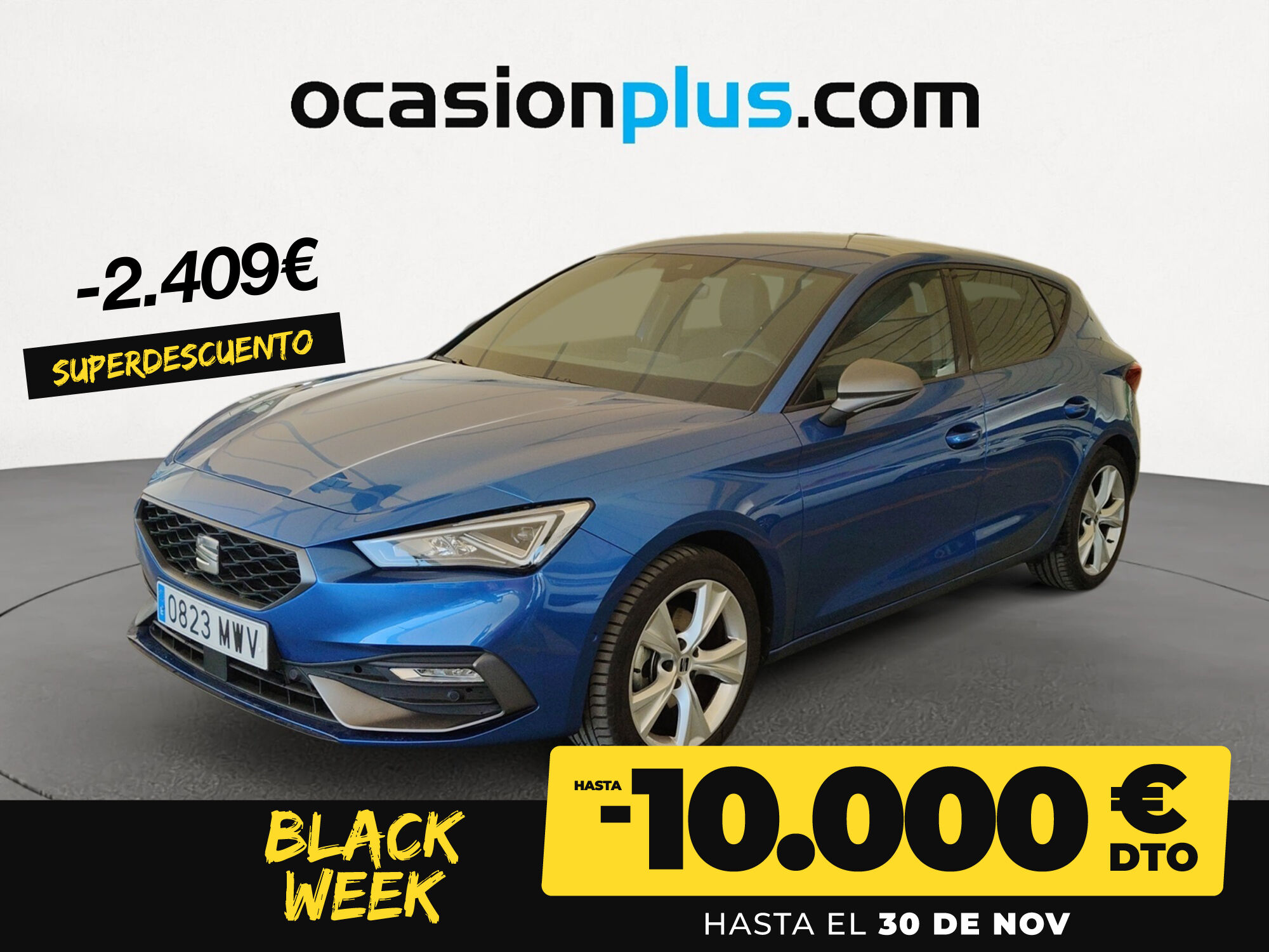 SEAT León (1.0 eTSI S&S FR 25 Aniversario DSG 81 kW (110 CV)) en Madrid