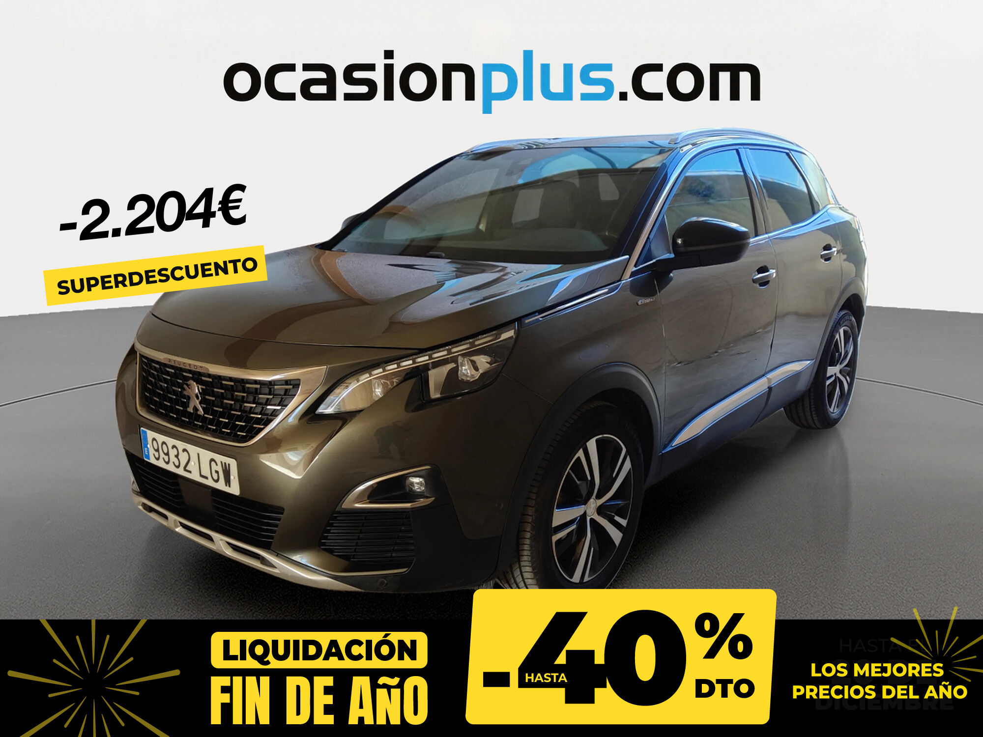PEUGEOT 3008 (BlueHDI 130 S&S GT Line EAT8 96 kW (130 CV)) en Madrid