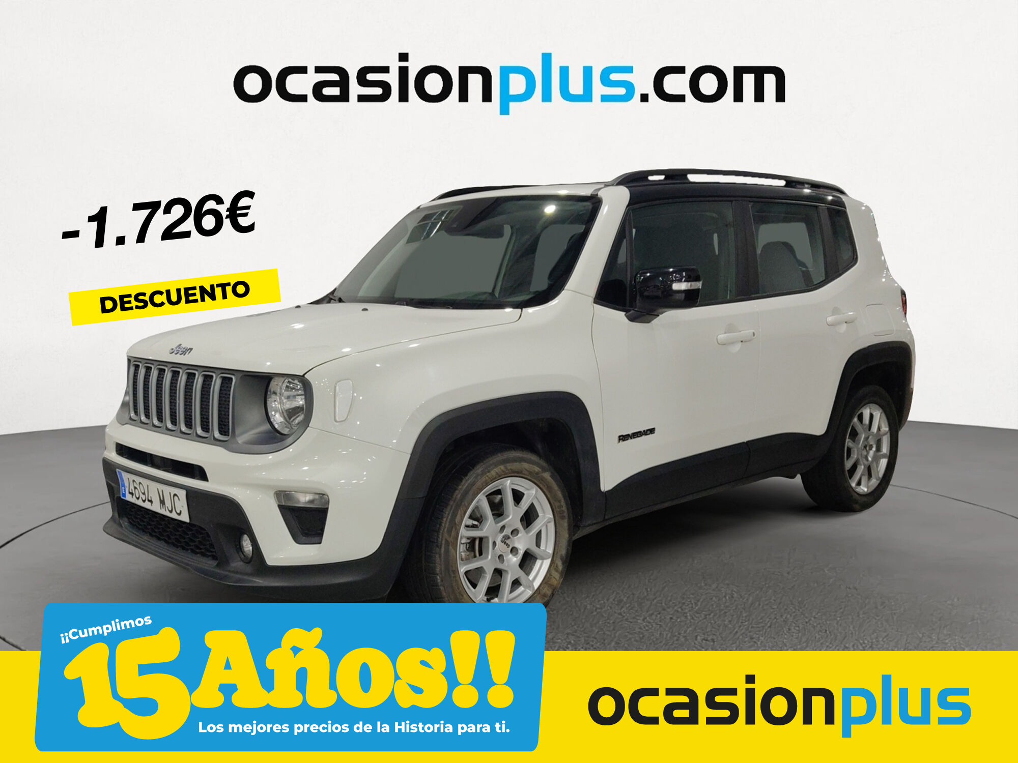 JEEP Renegade (1.3 PHEV 4xe Limited AT 140 kW (190 CV)) en Madrid